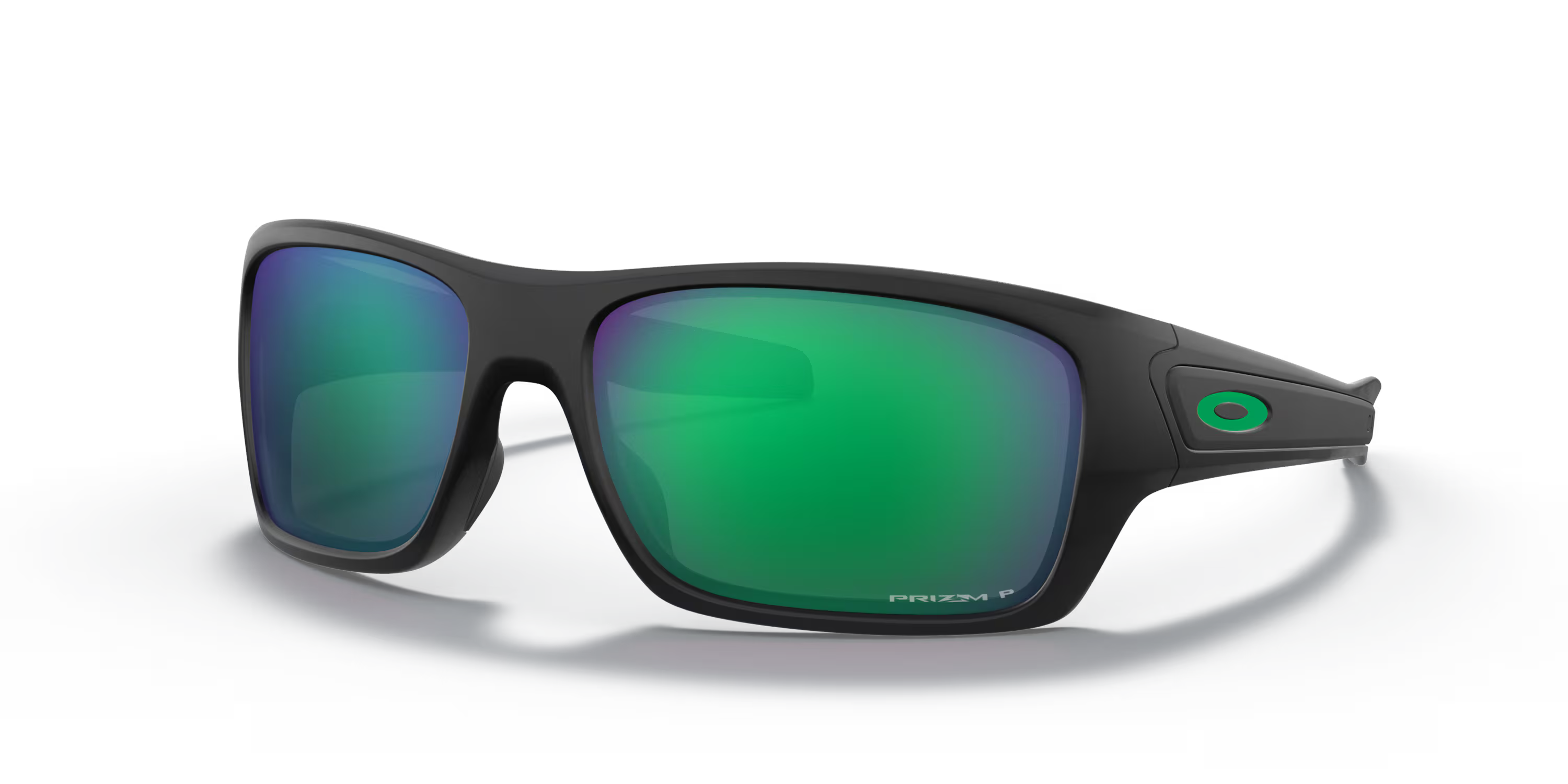 Turbine - Matte Black/Prizm jade polarized Lenses