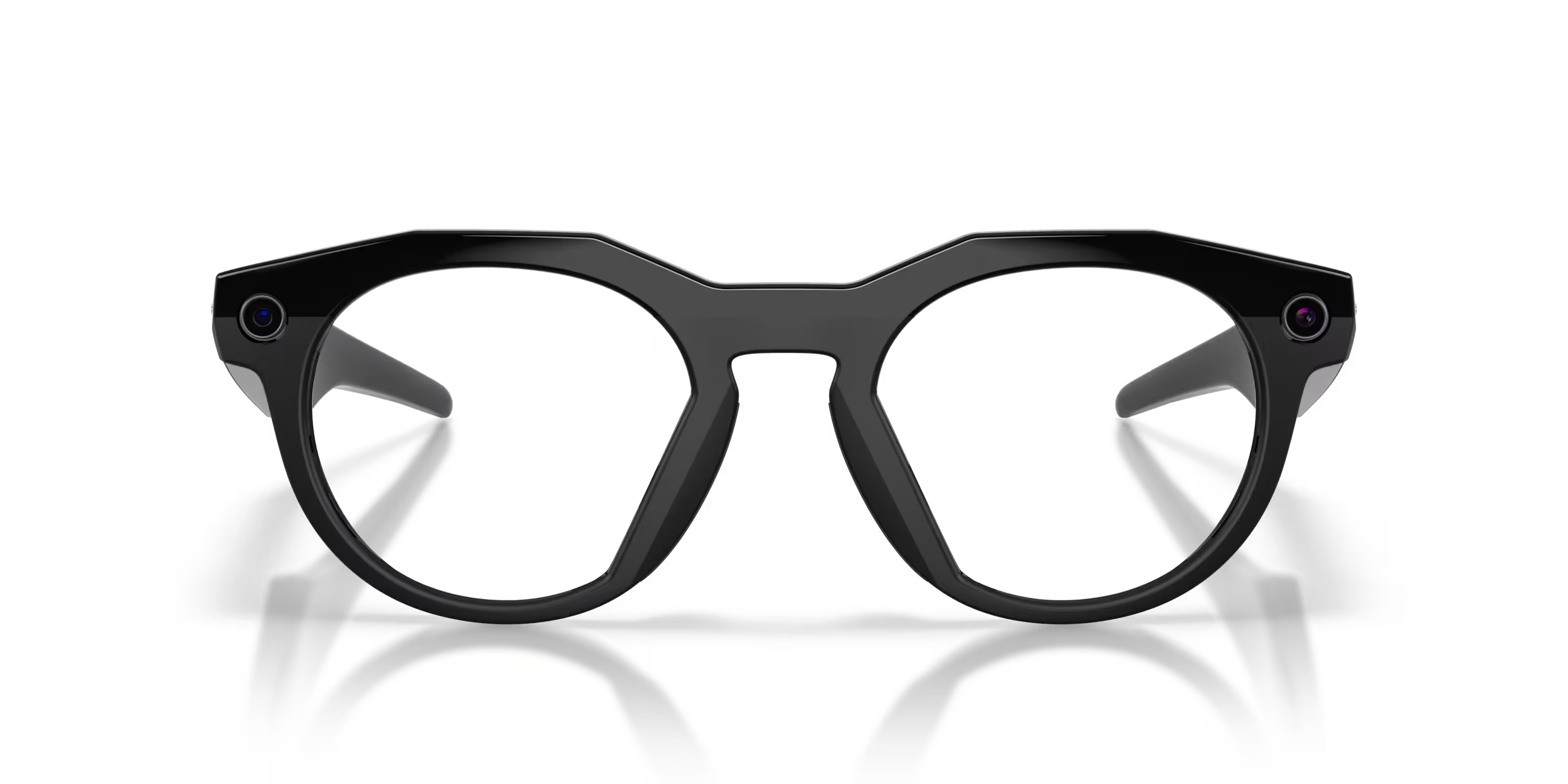 HSTN Meta Black Frame/Transitions Amethyst Lenses