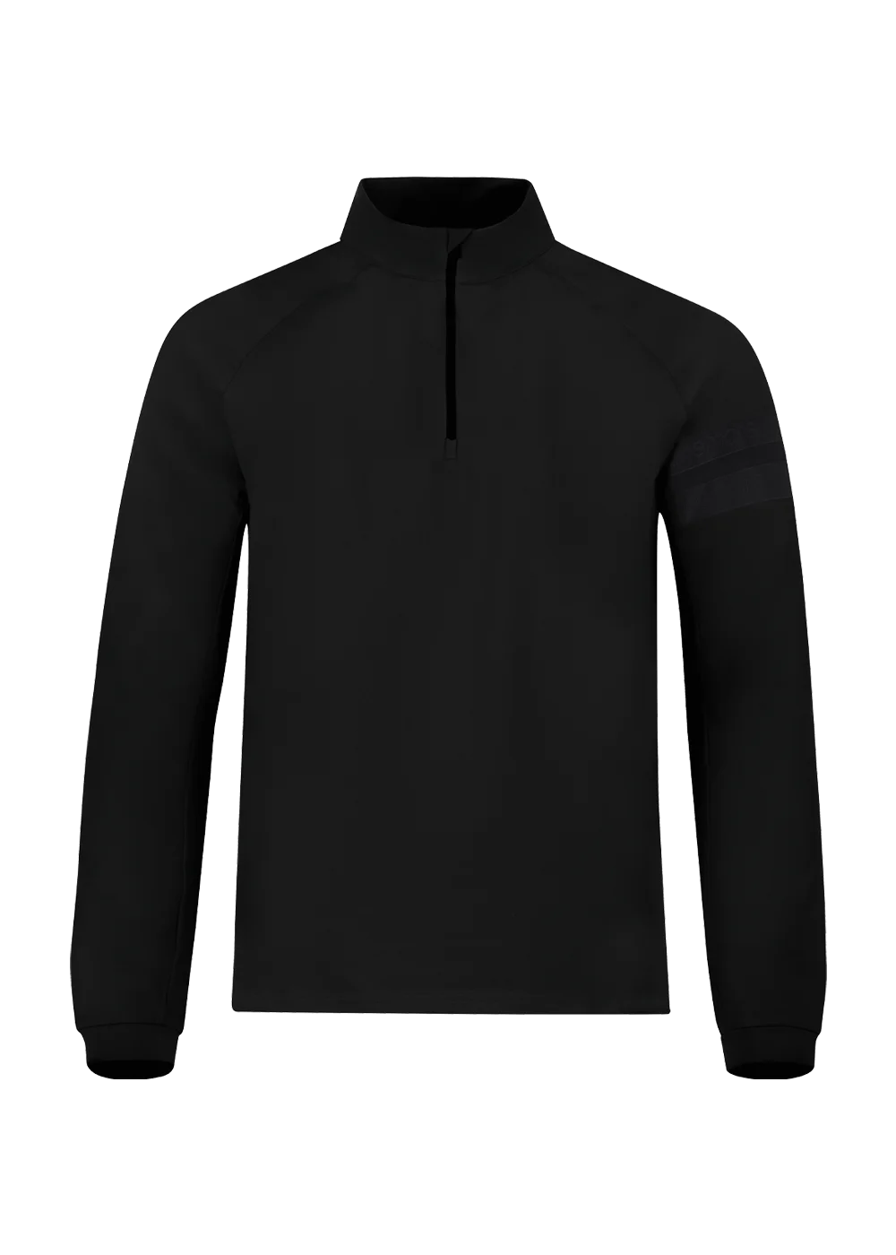 black/black/black Turtleneck Half Zip M