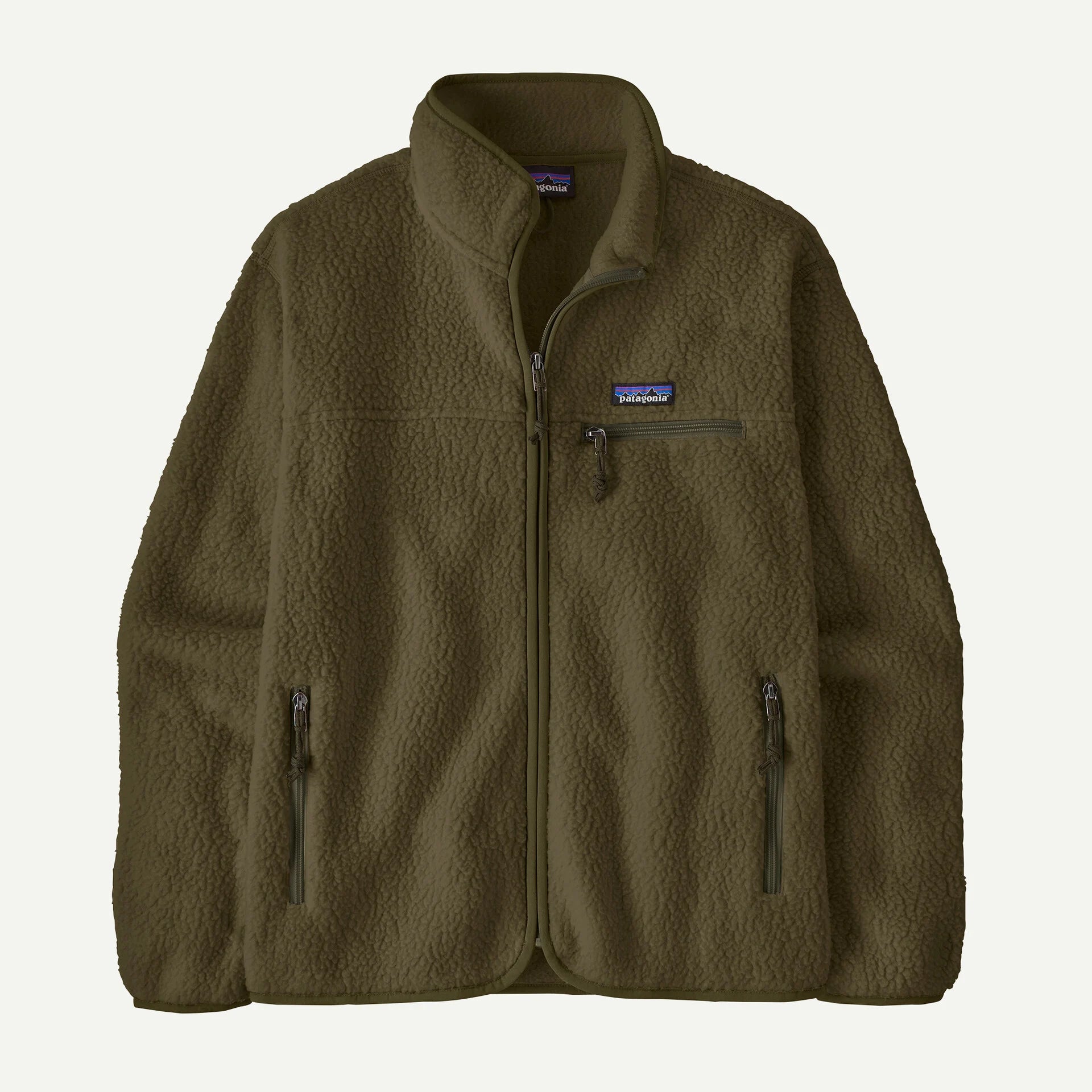 basin green Retro Pile Fleece Jacket Wmn