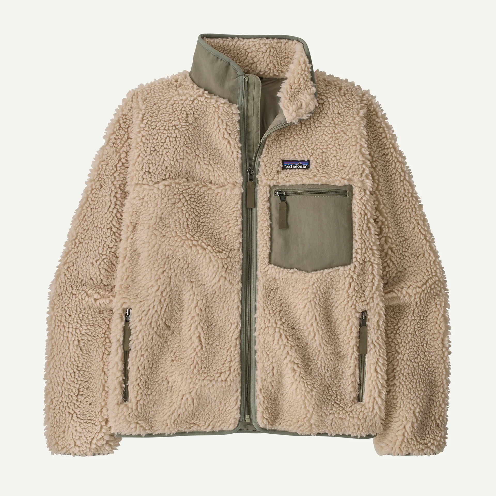 dark natural/river rock green Classic Retro-X Fleece Jacket Wmn