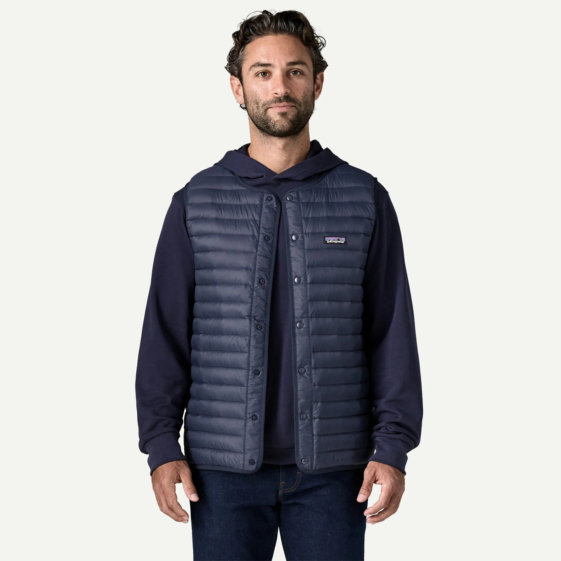 Lightweight Down Sweater Vest Man