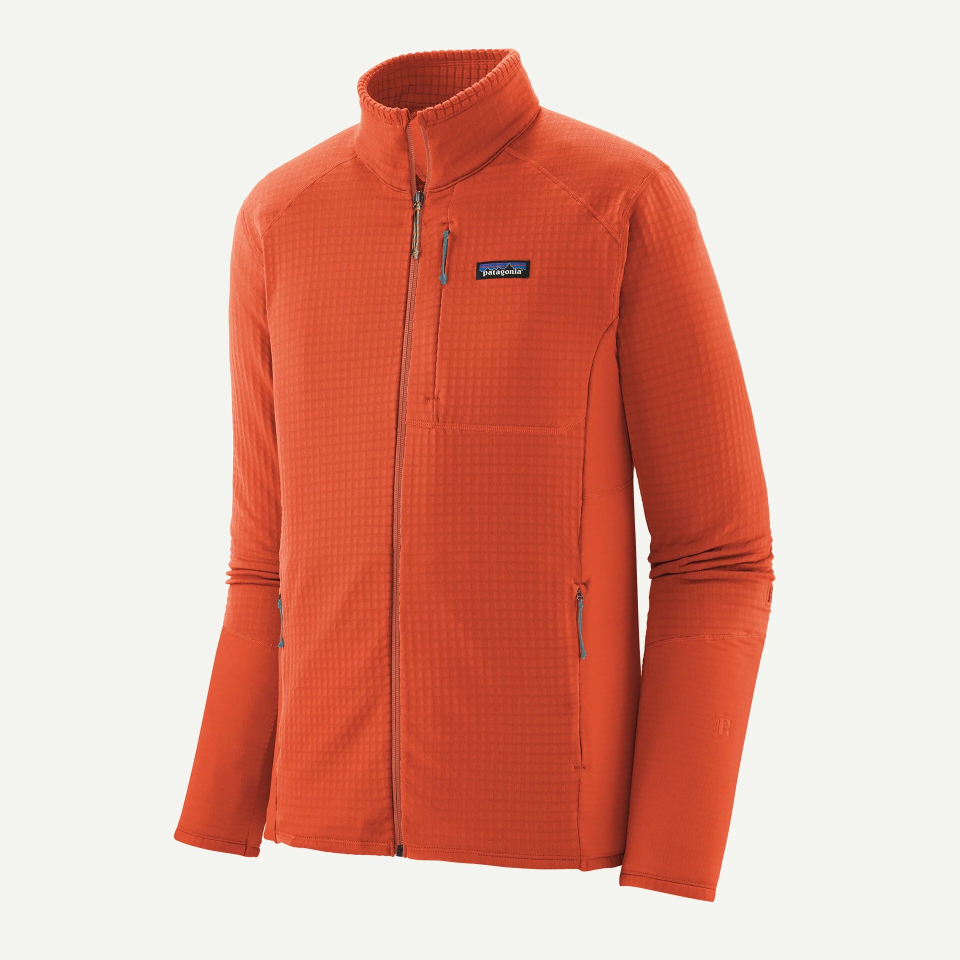 coal orange R1 Fleece Jacket Man