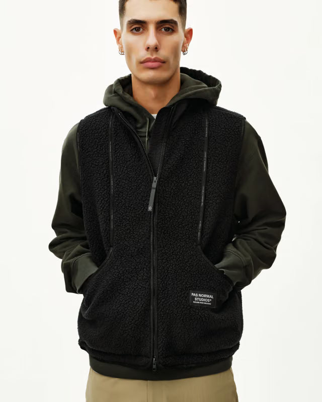 Off-Race Pile Fleece Vest Man