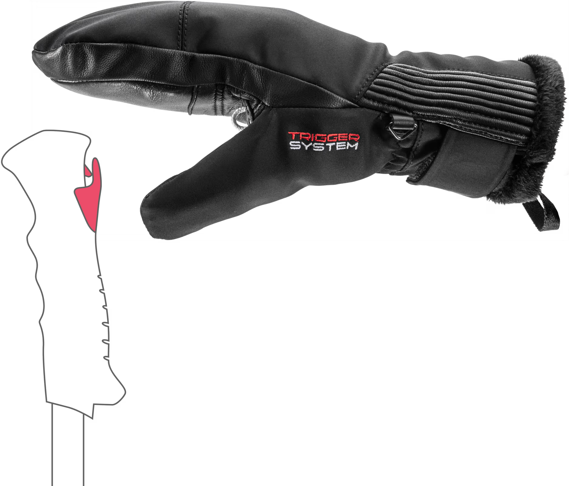 HS Vallarta 3D Mitt Gloves Women