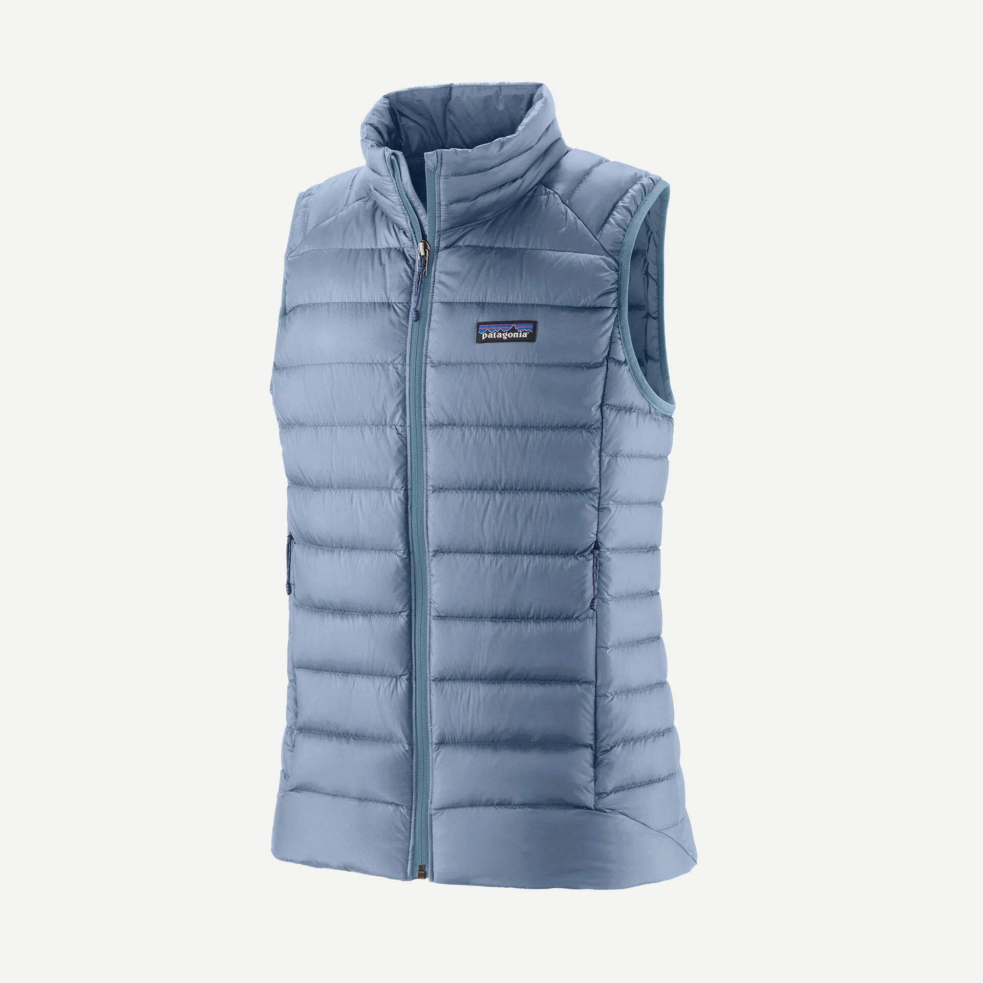 barnacle blue Down Sweater Vest W