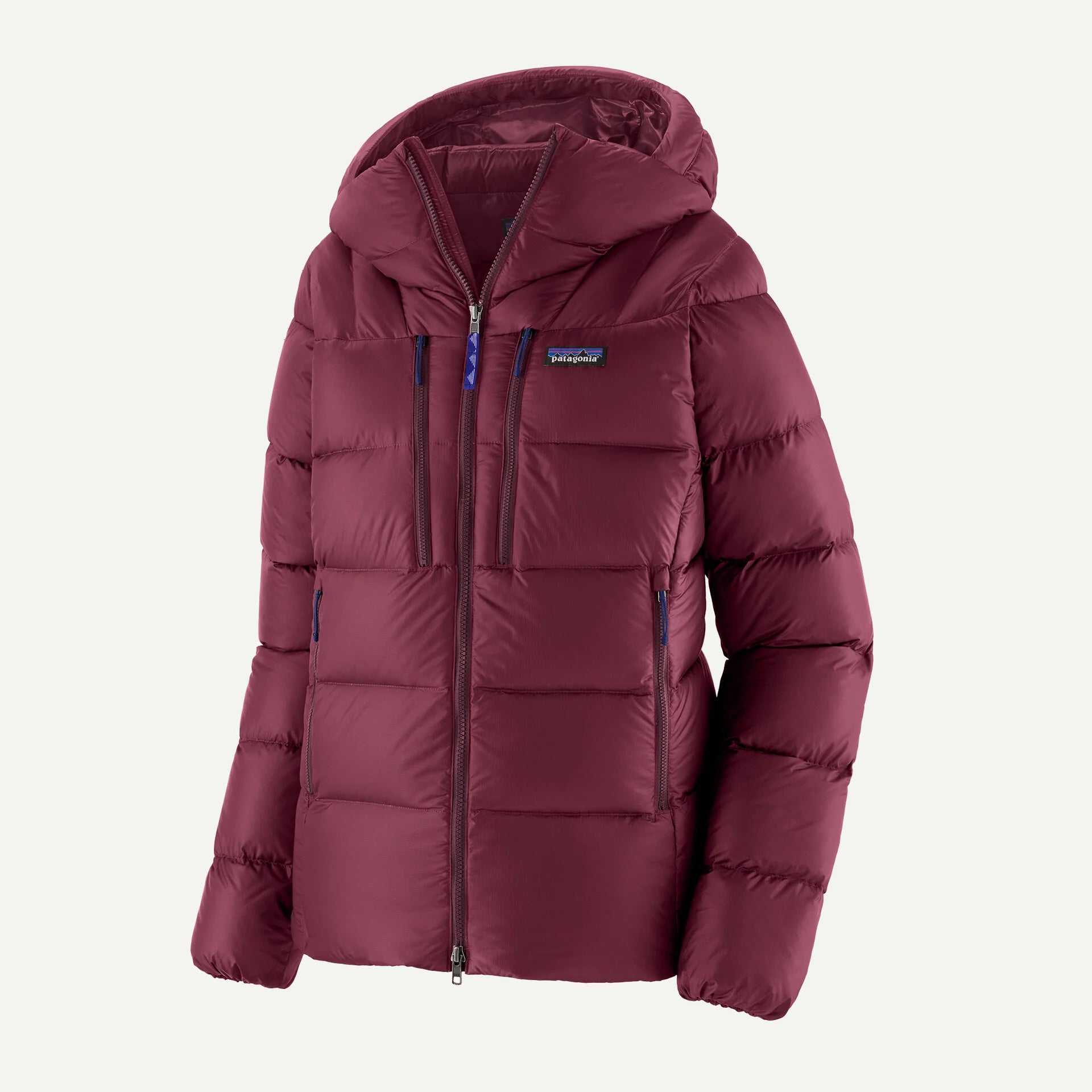 berry fig Fitz Roy Down Hoody Wmn