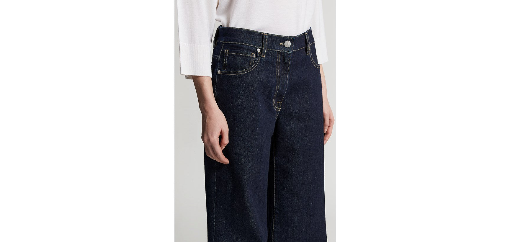 Pantalone Denim Twill Stretch W