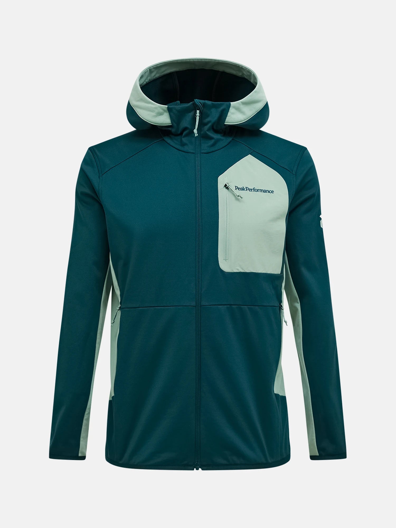 ponderosa pine/green valley Utility Light Zip Hood Man