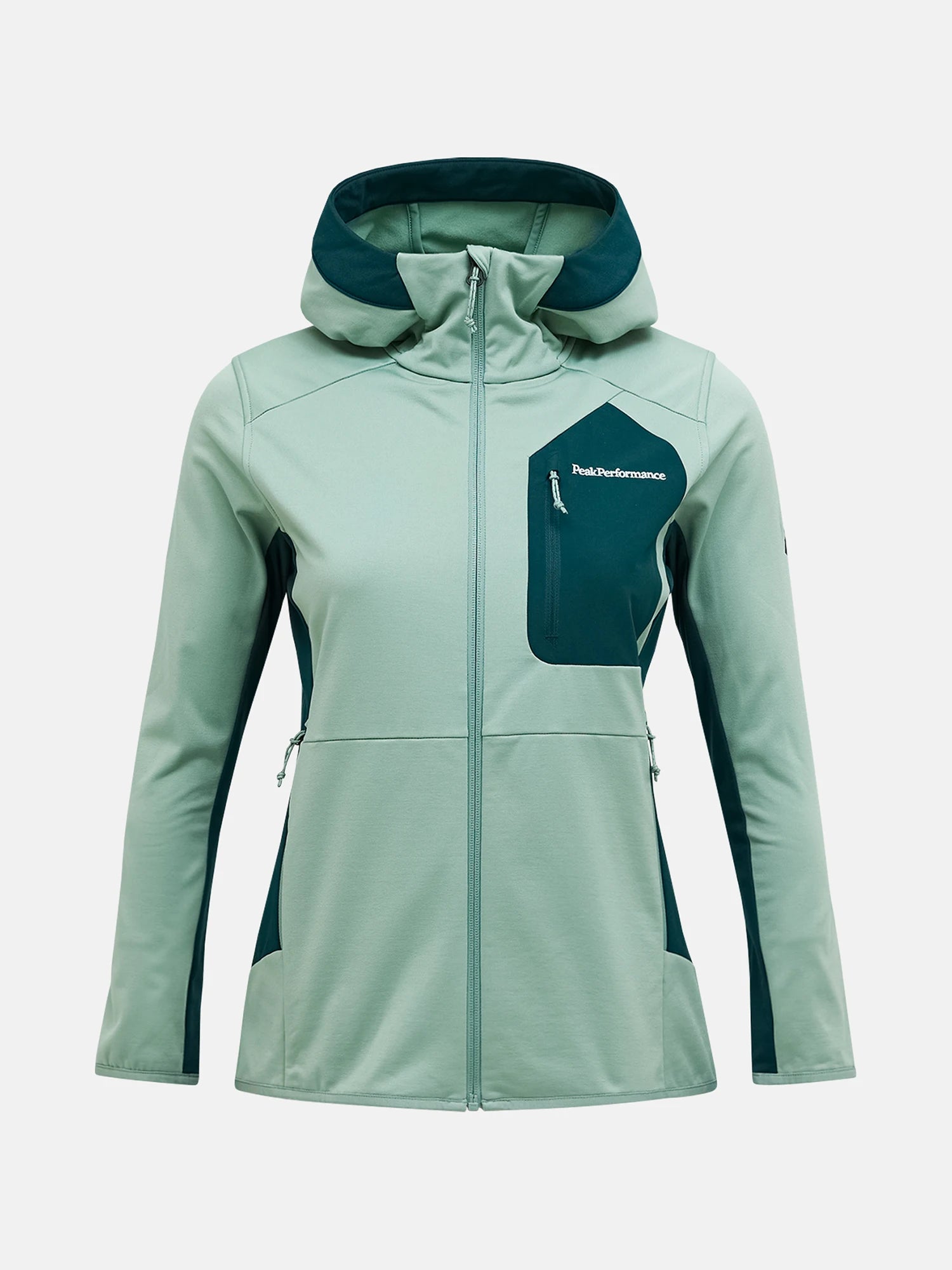 green valley/ponderosa pine Utility Light Zip Hood Wmn