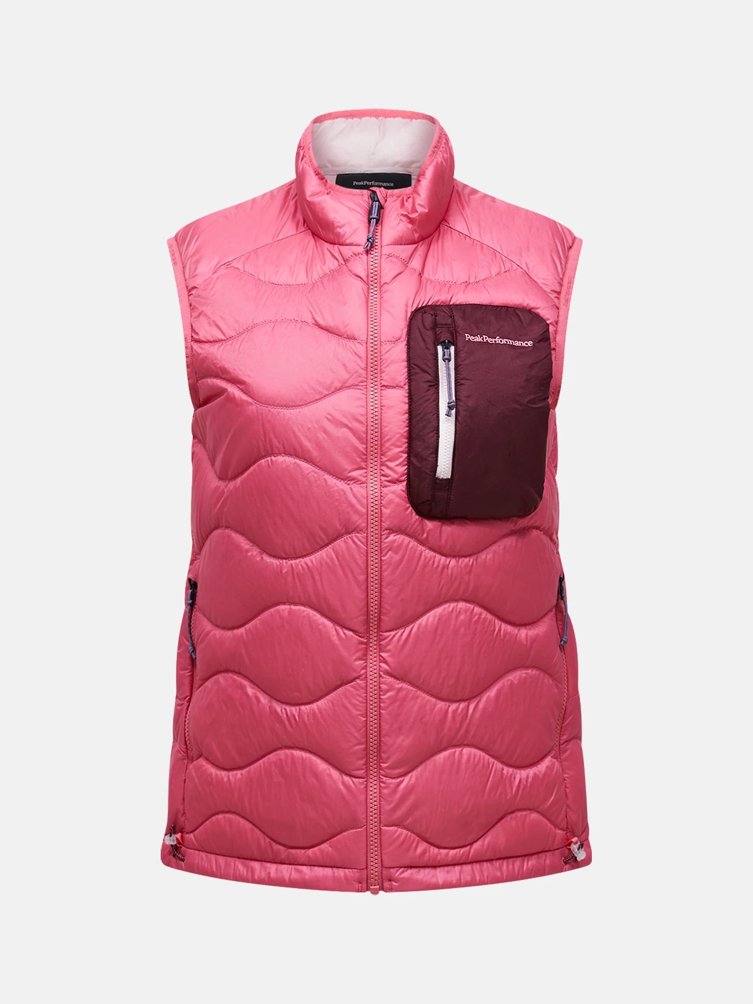 mountain blush/porto Helium Utility Down Vest Wmn