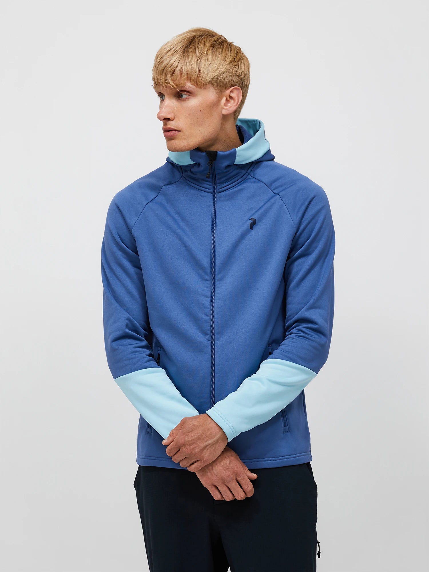 Rider Essentials Midlayer Zip Hood Man