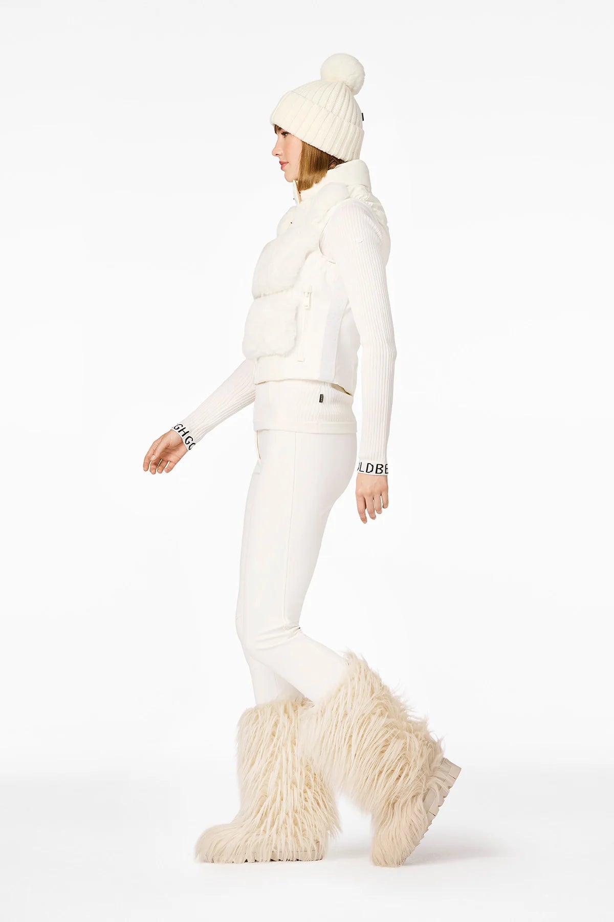 Chic Bodywarmer Faux Fur Wmn