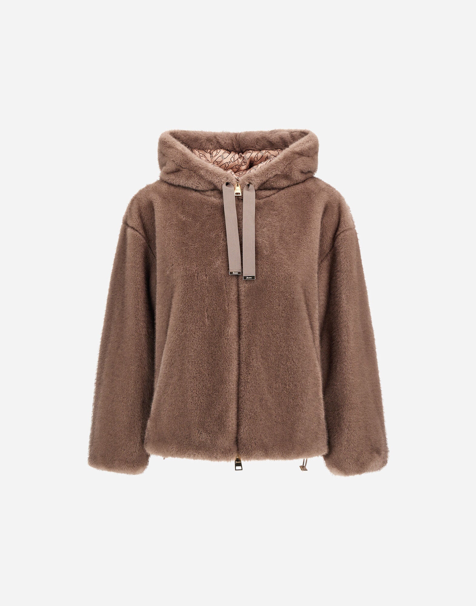 visone Bomber Soft Faux Fur Wmn