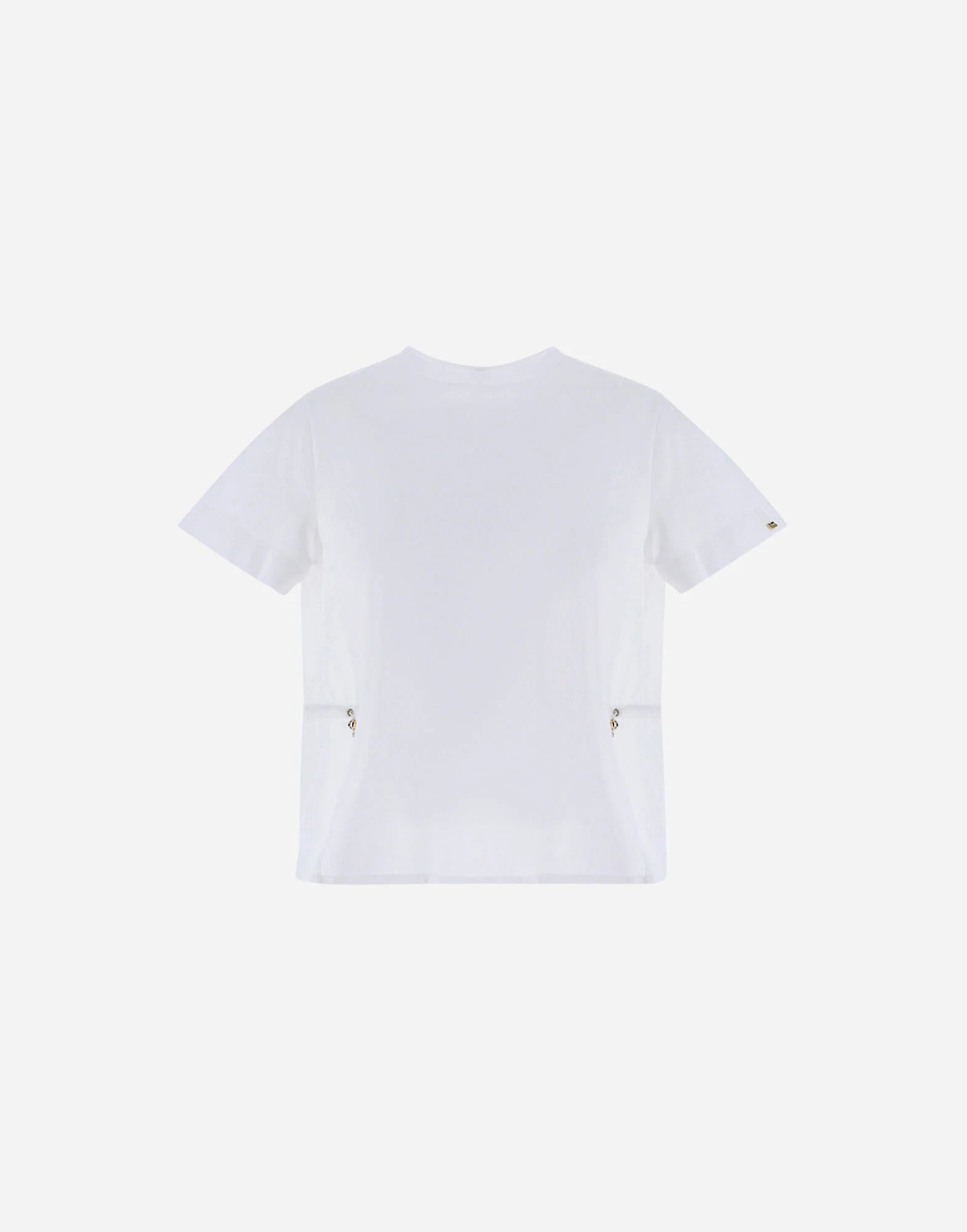 bianco T-Shirt con Taffetà Wmn