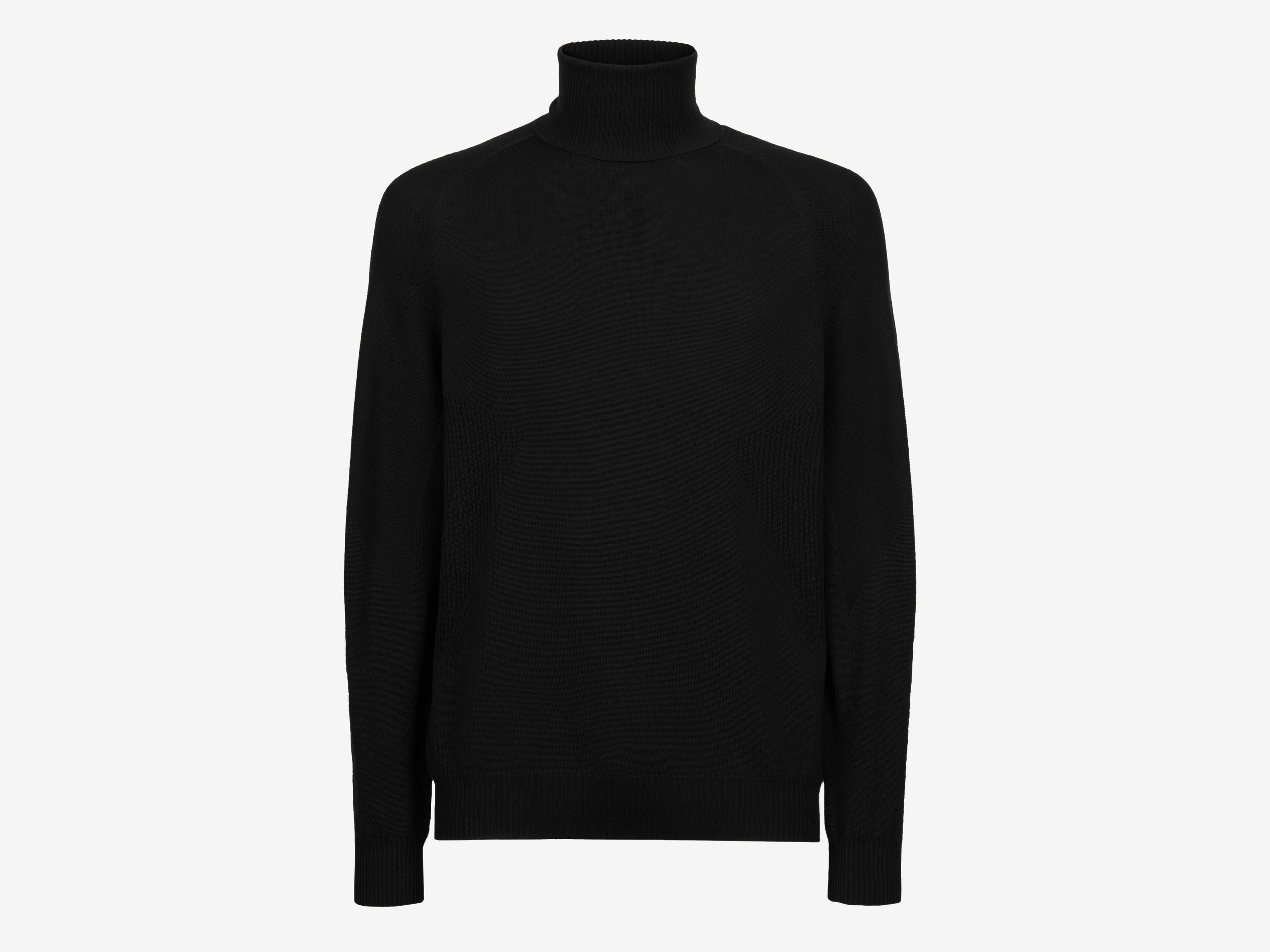 black Whole Turtle Neck M