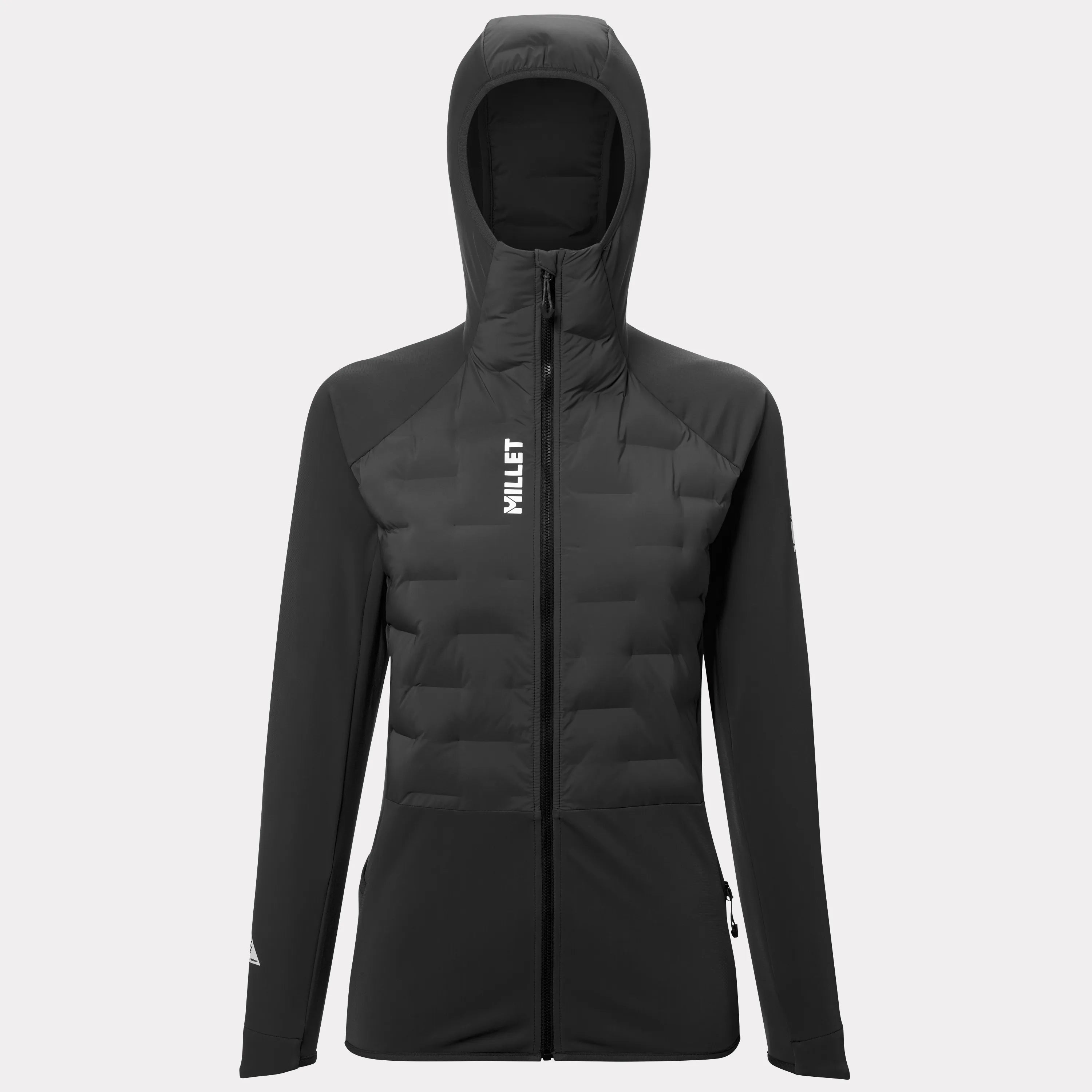 black/noir Pierra Ment Hybrid Downjacket Woman