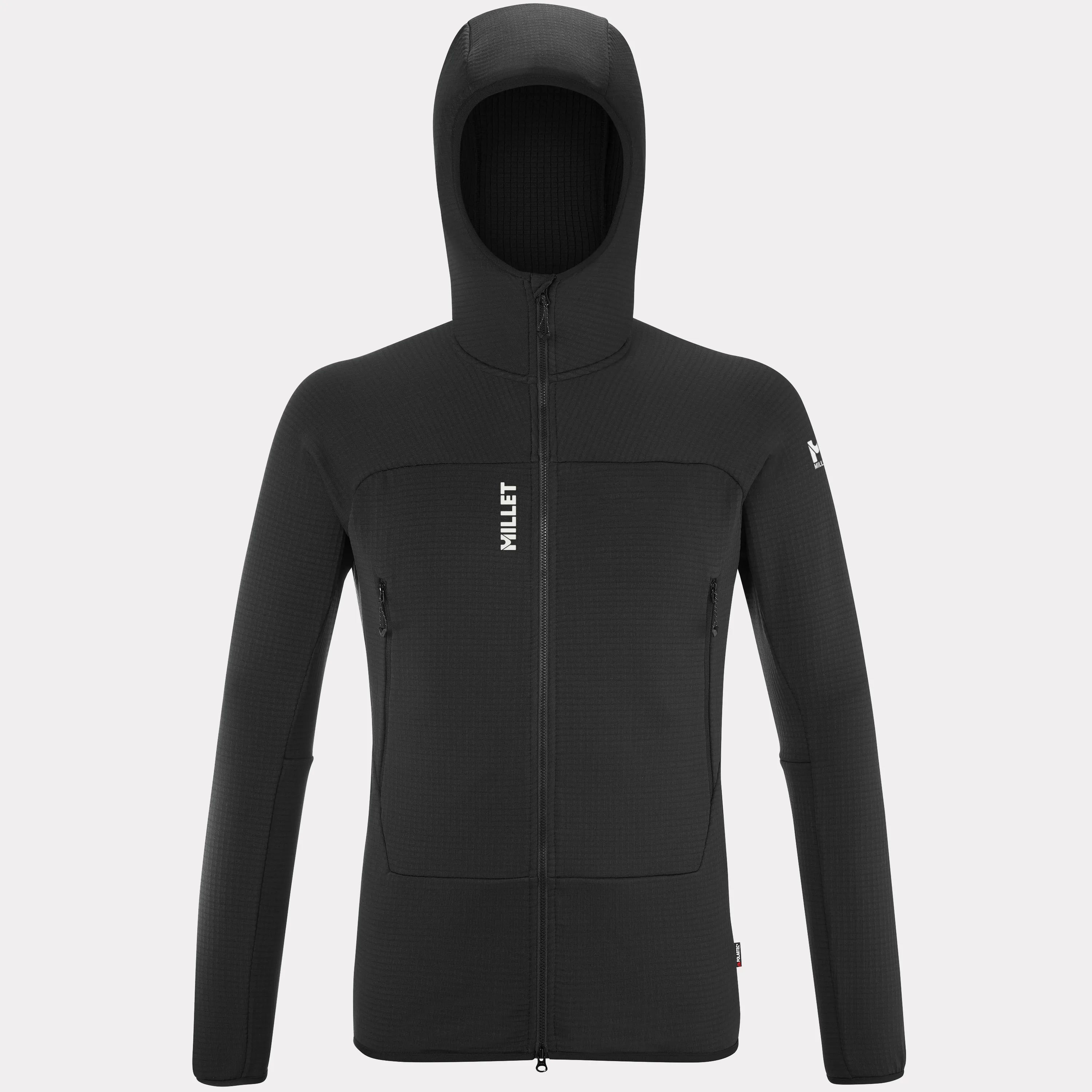 black-noir Fusion Grid Hoodie M
