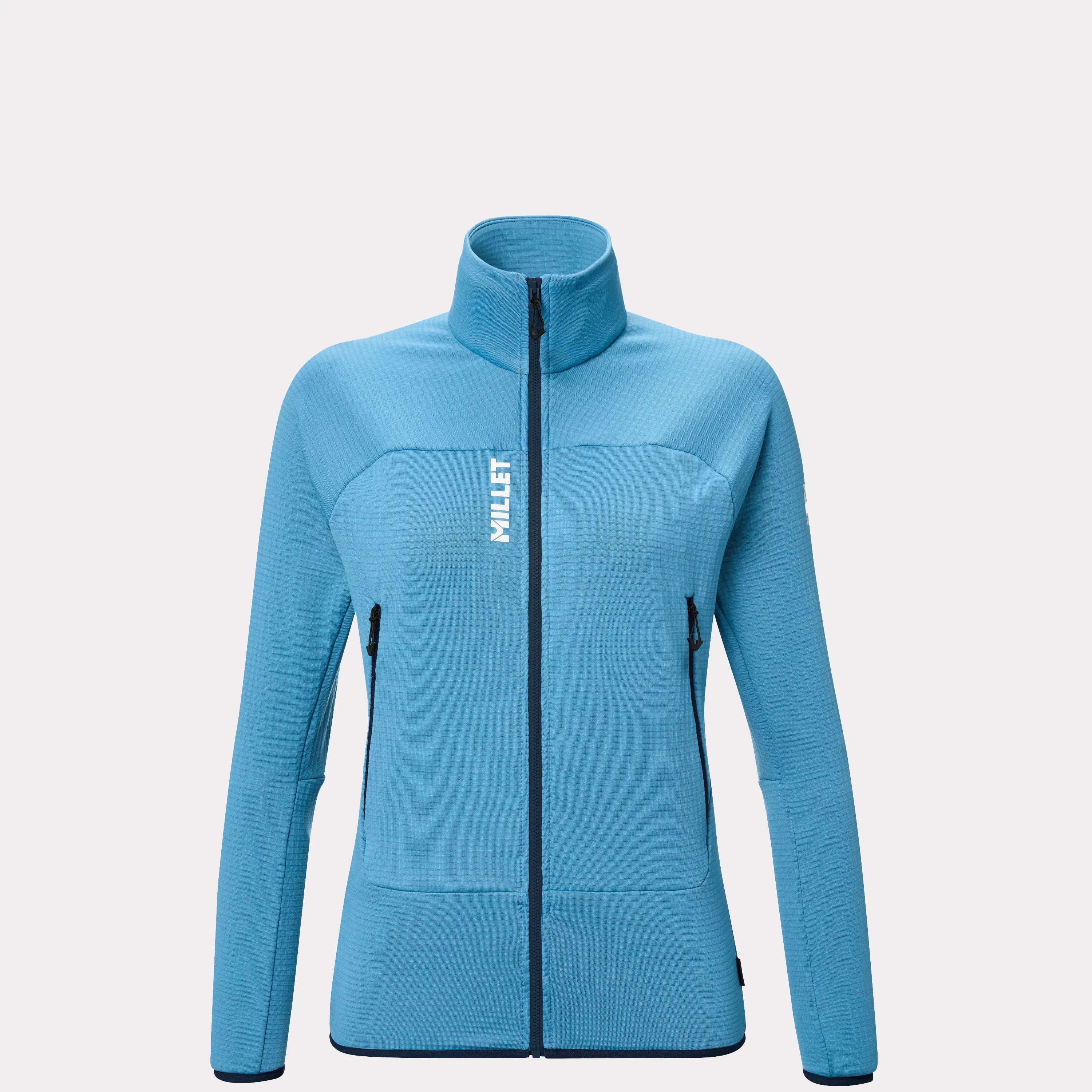 coronet blue Fusion Grid Jacket Wmn