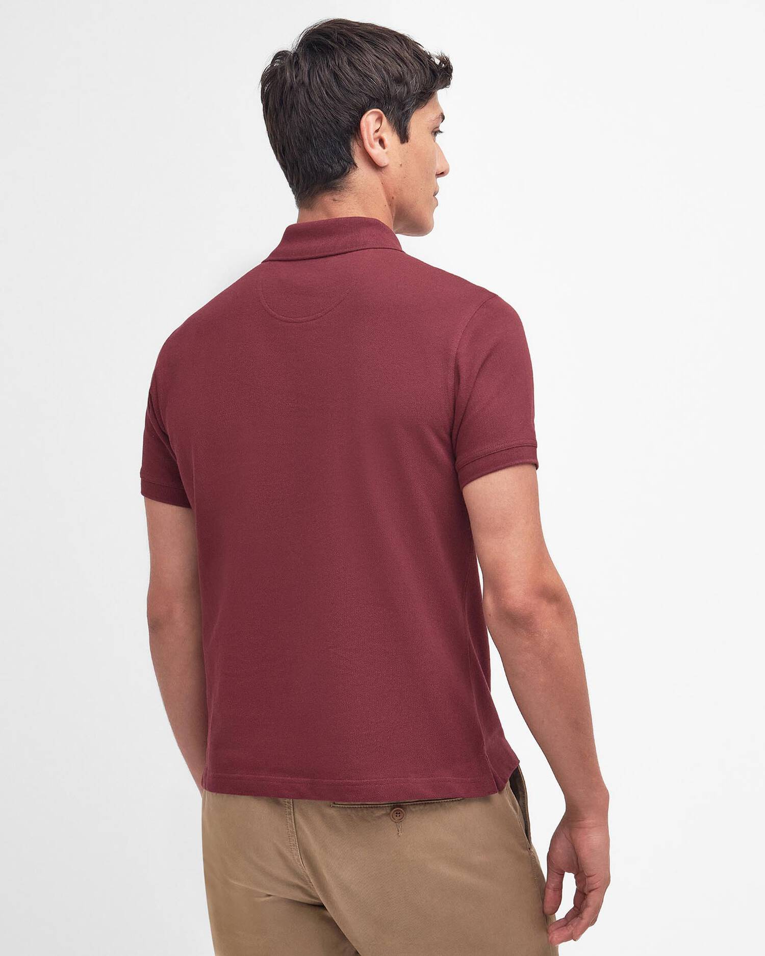 Tartan Pique Polo Man