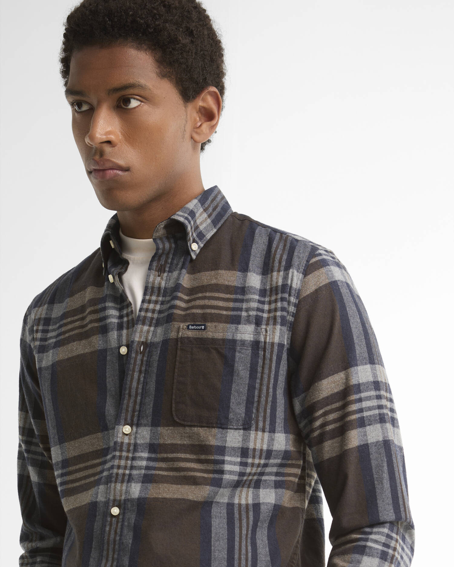 Dovedale Tailored Chek Shirt Man