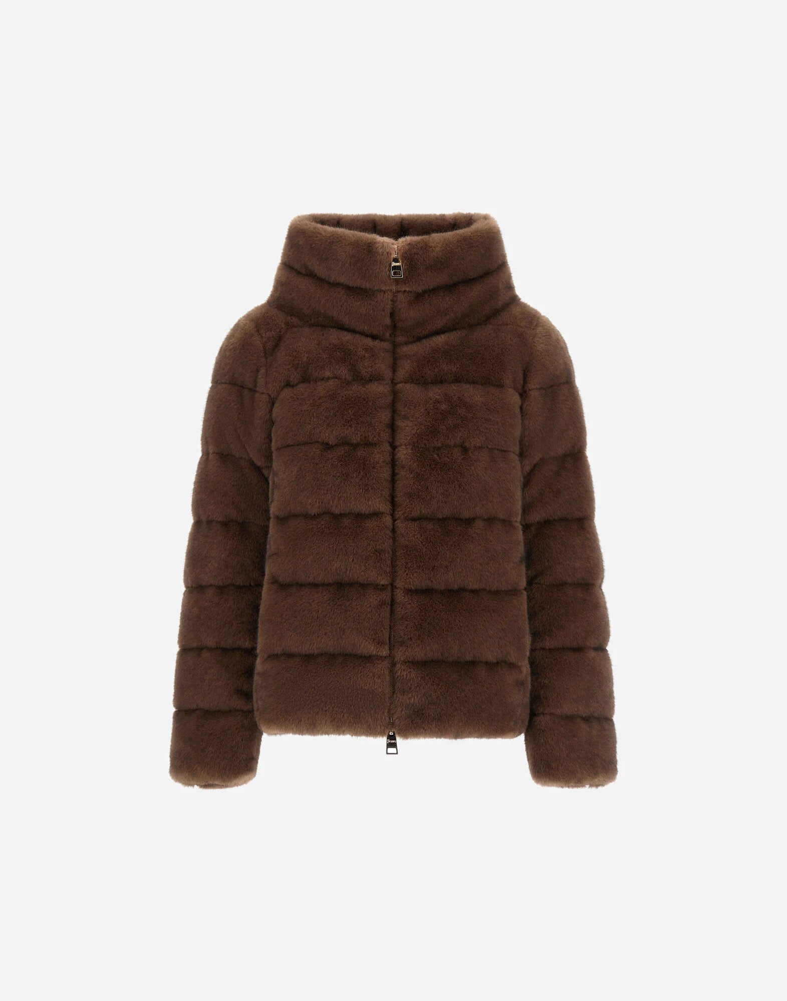 Melange Mink-Effect Jacket Wmn