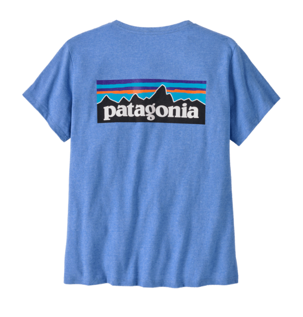 abundant blue P-6 Logo Responsibili-Tee Wmn