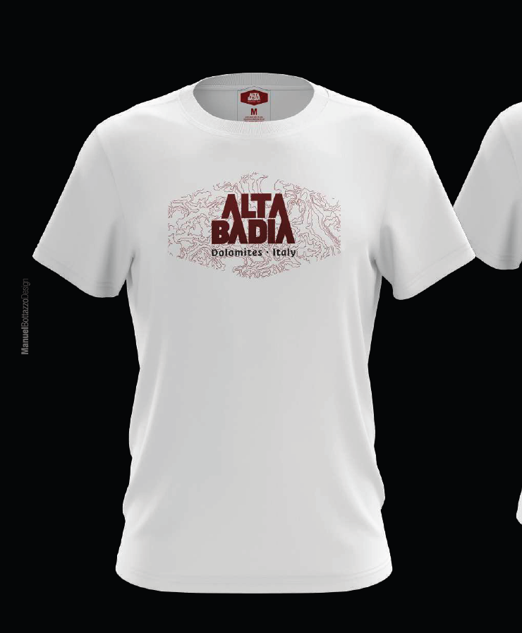 white Alta Badia T-Shirt M