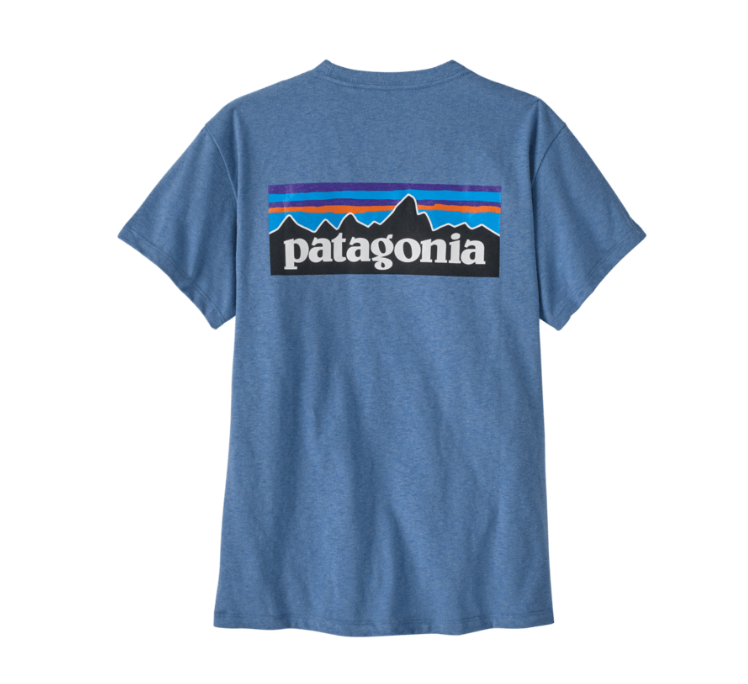 shore blue P-6 Logo Responsibili-Tee Wmn