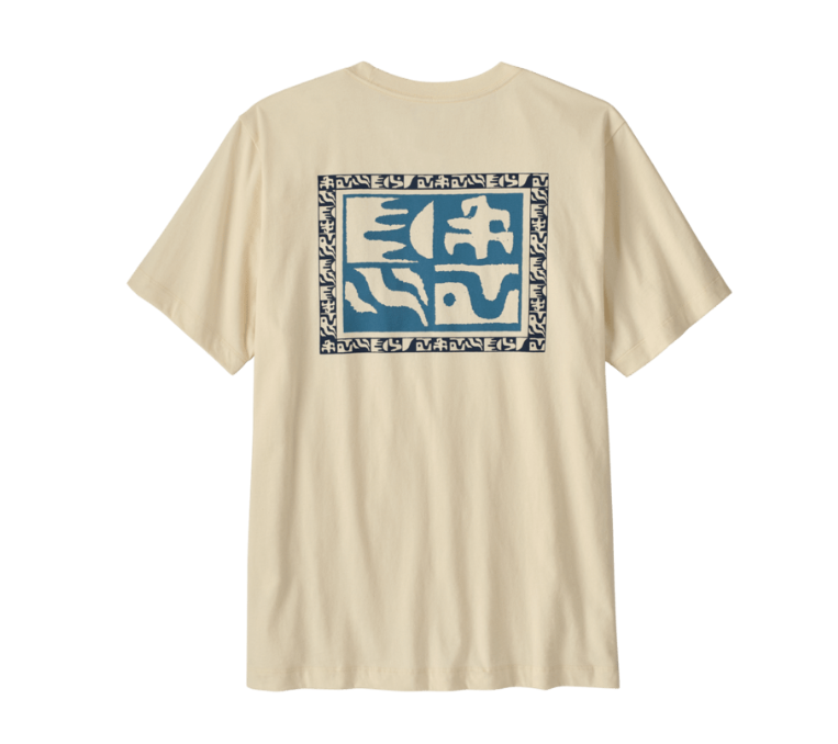 undyed natural Mother Rays T-Shirt Man