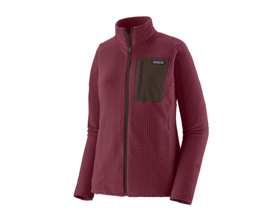 berry fig R1 Air Fleece Jacket Wmn