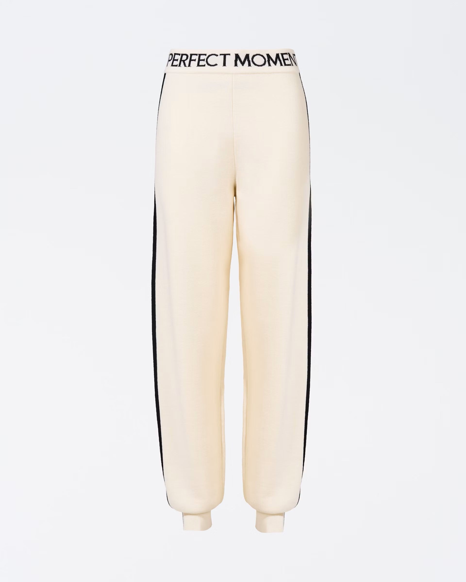 snow white/black La Tour Knitted Jogger W