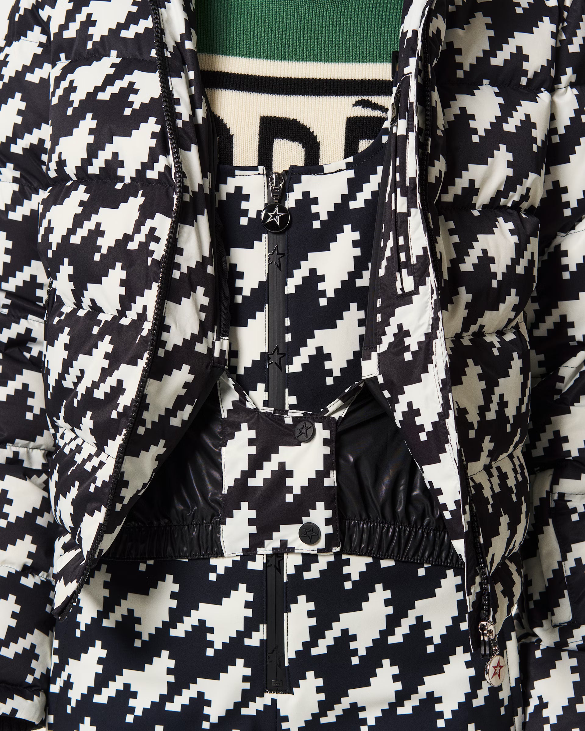 Polar Flare Ski Jacket Print W