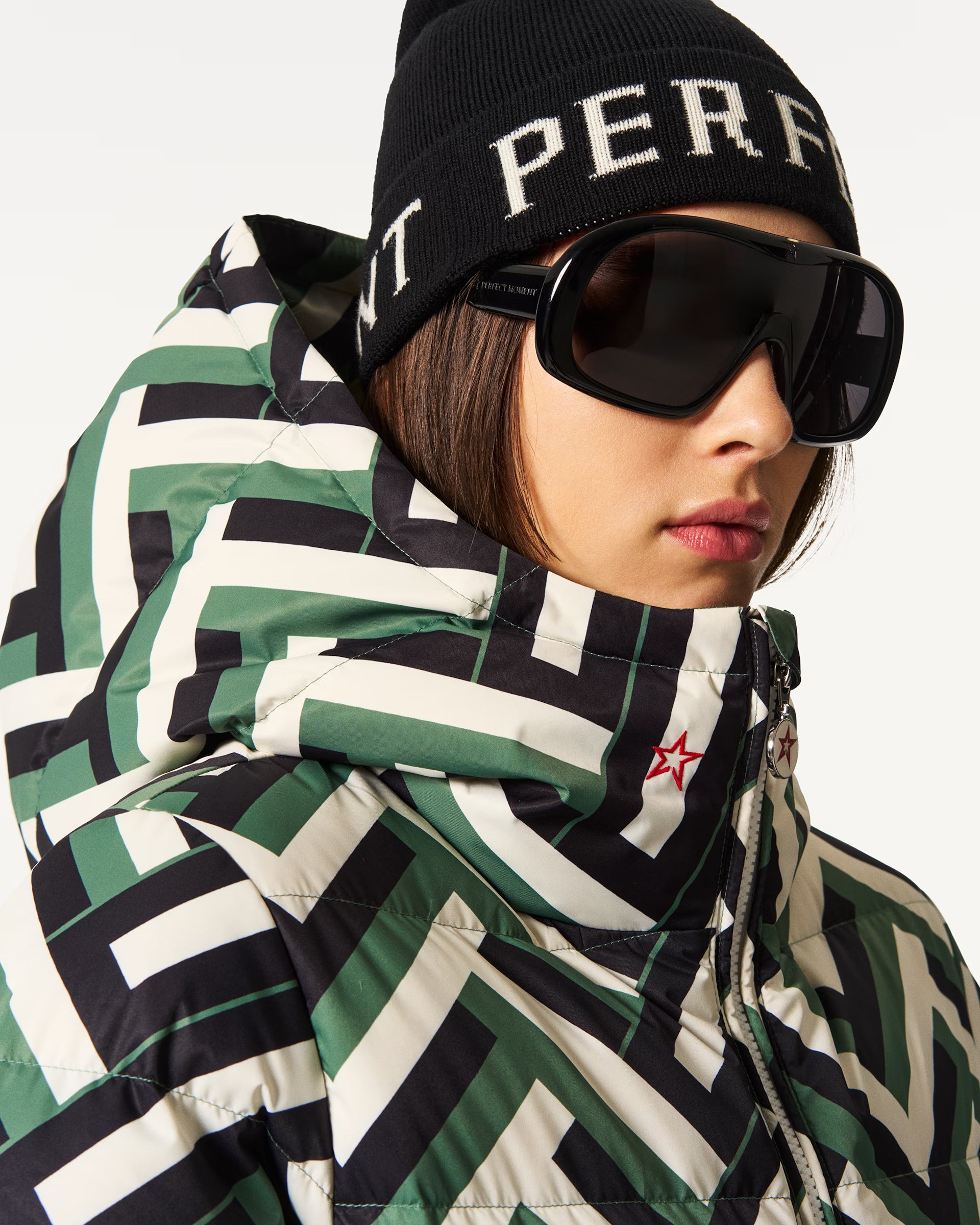 Polar Flare Ski Jacket Print W