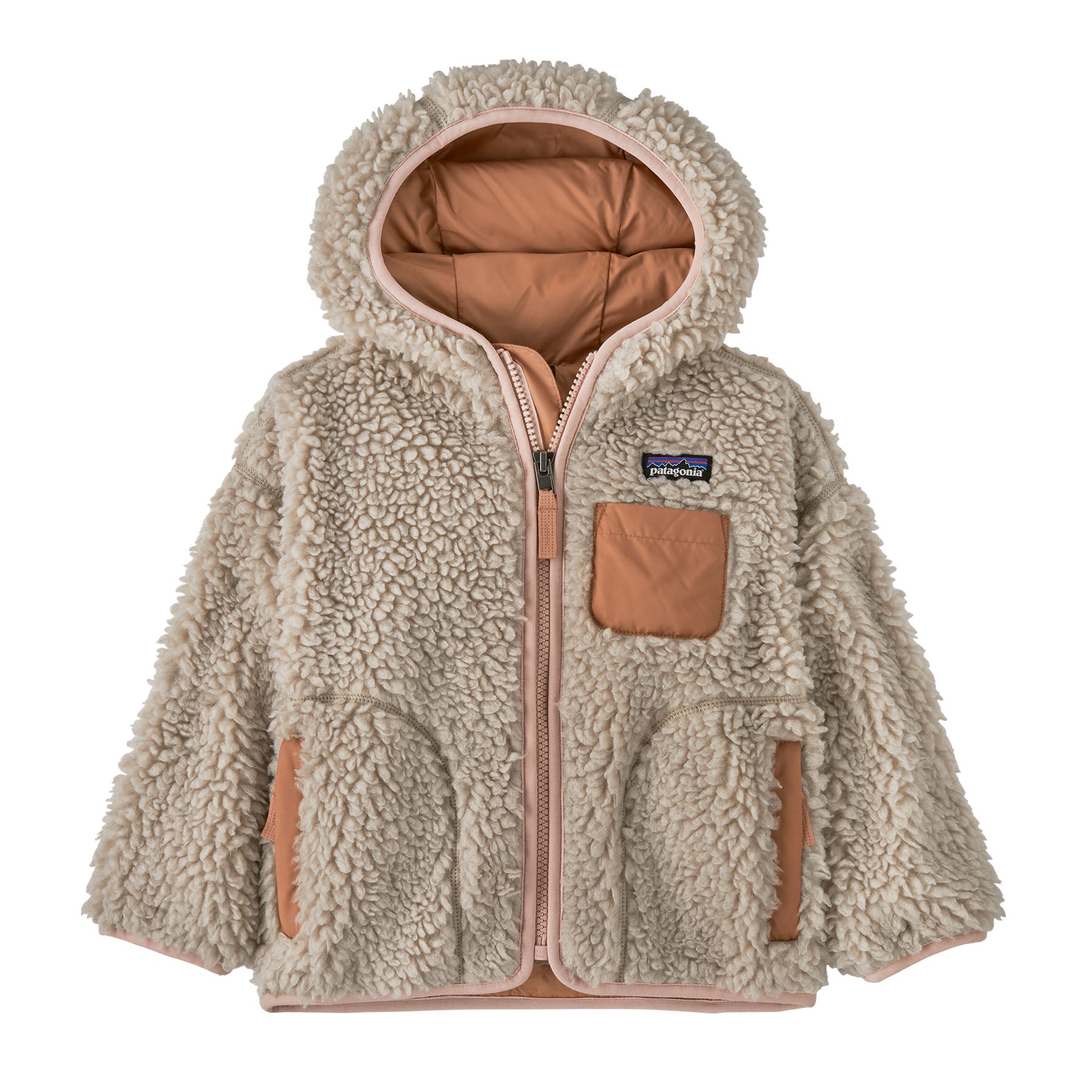Natural w/Mallow Pink Baby Retro-X Hoody