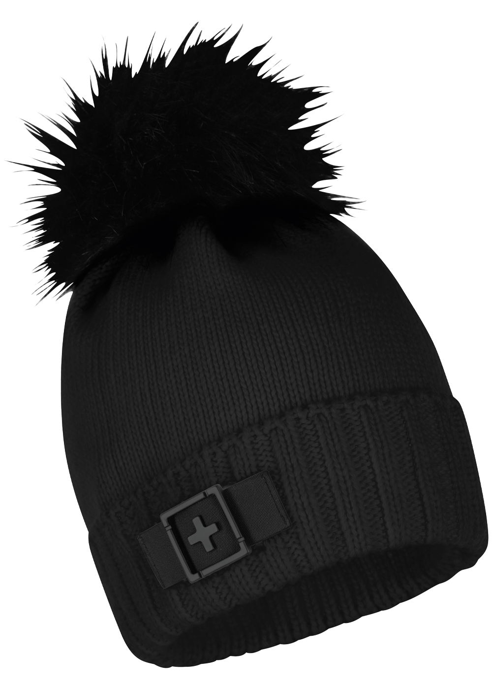 Beanie With Eco Fur
