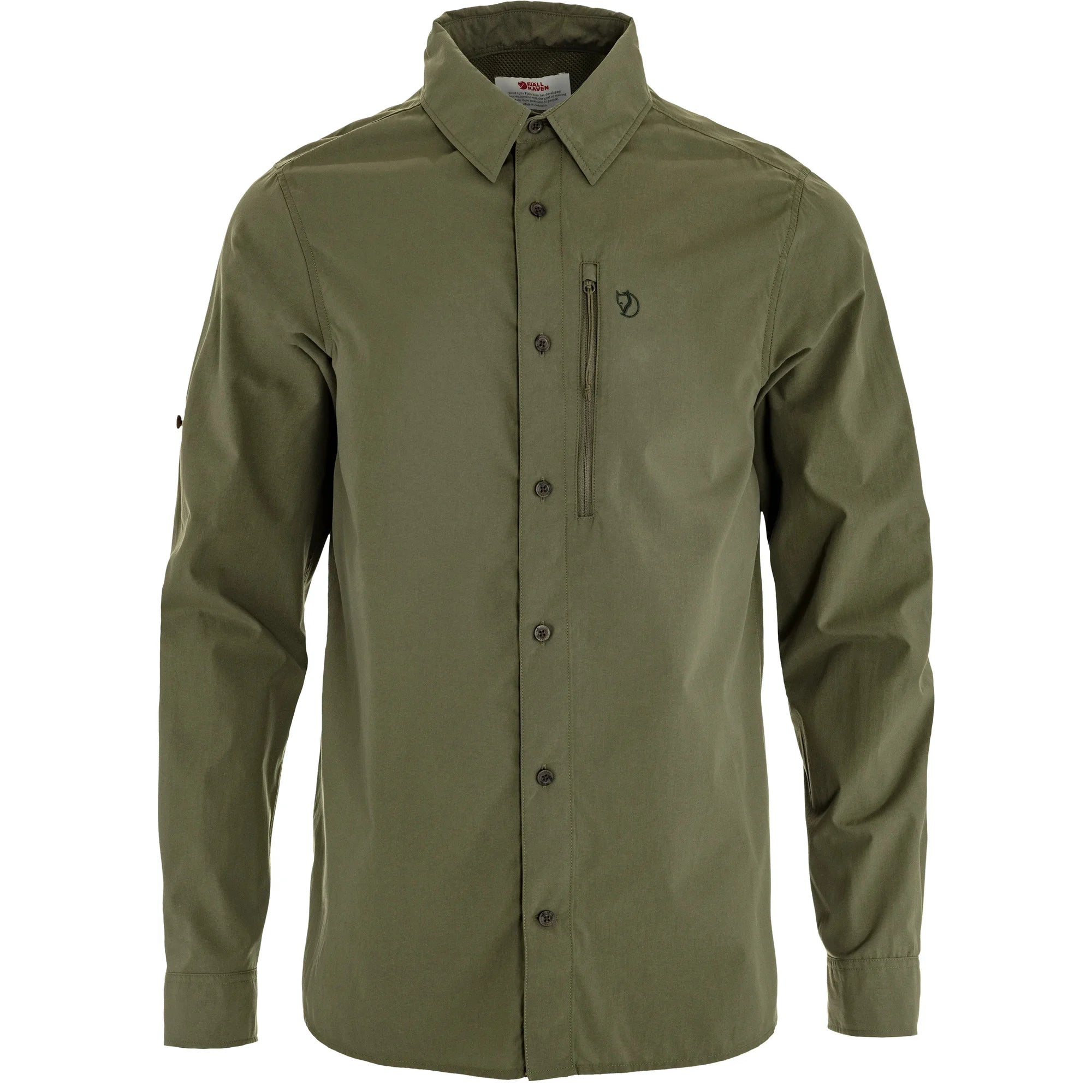laurel green Abisko Hike Shirt LS Man