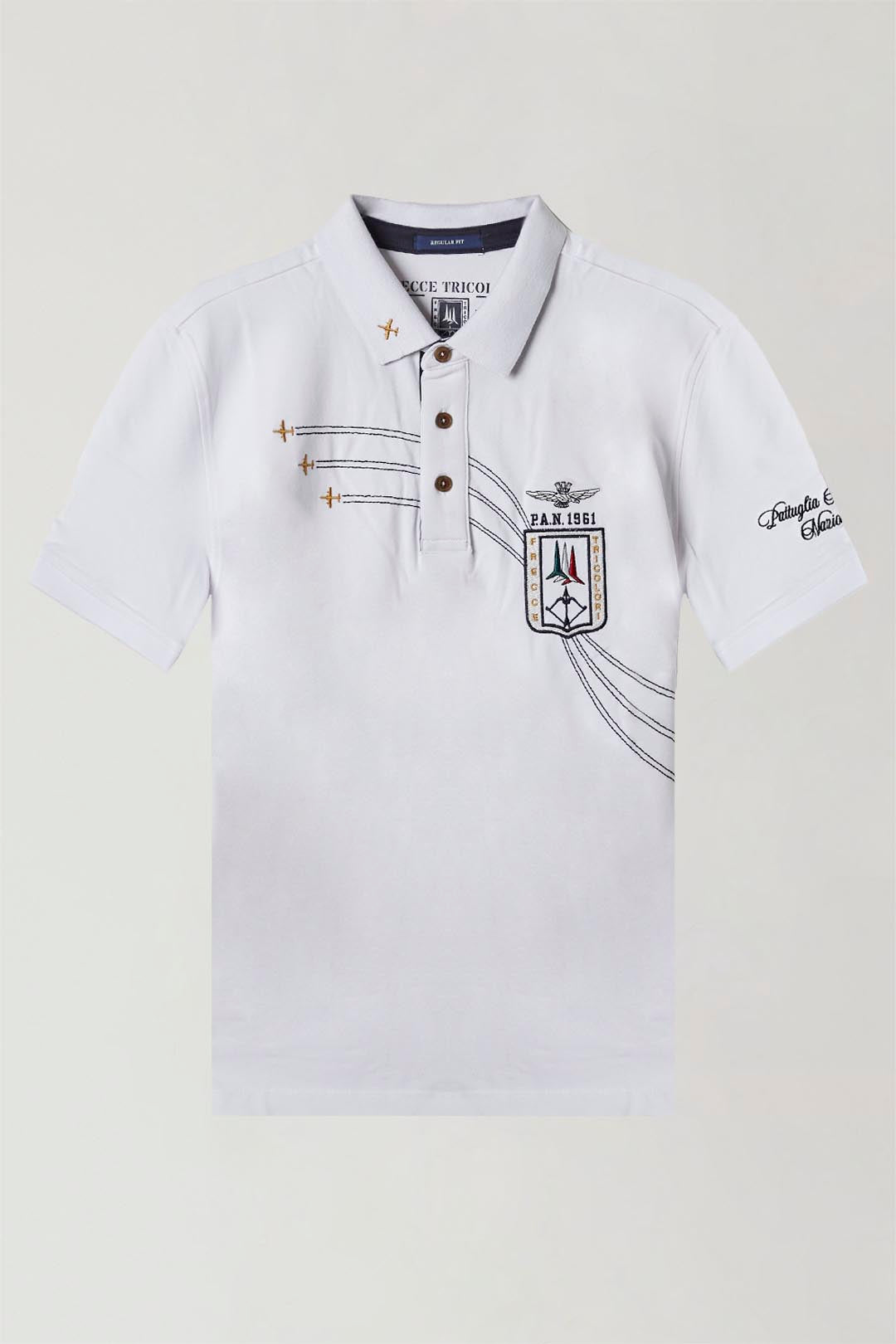 Frecce Tricolori embroidered polo