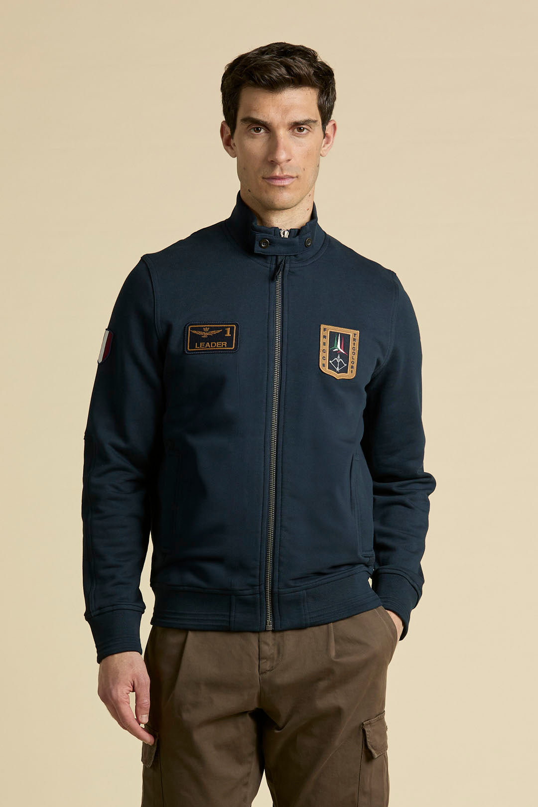 Sweatshirt With Frecce Tricolori Patch Man
