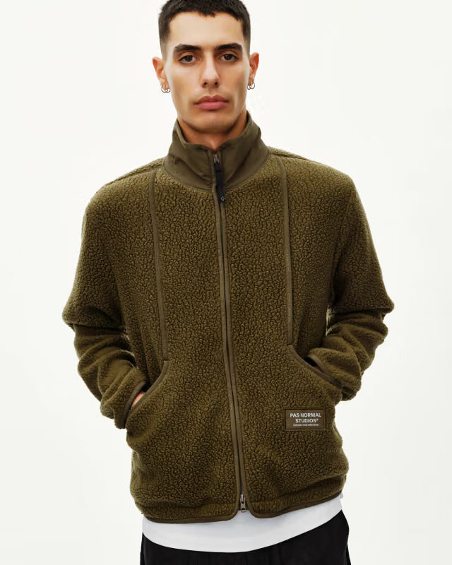Off-Race Pile Fleece Jacket Man
