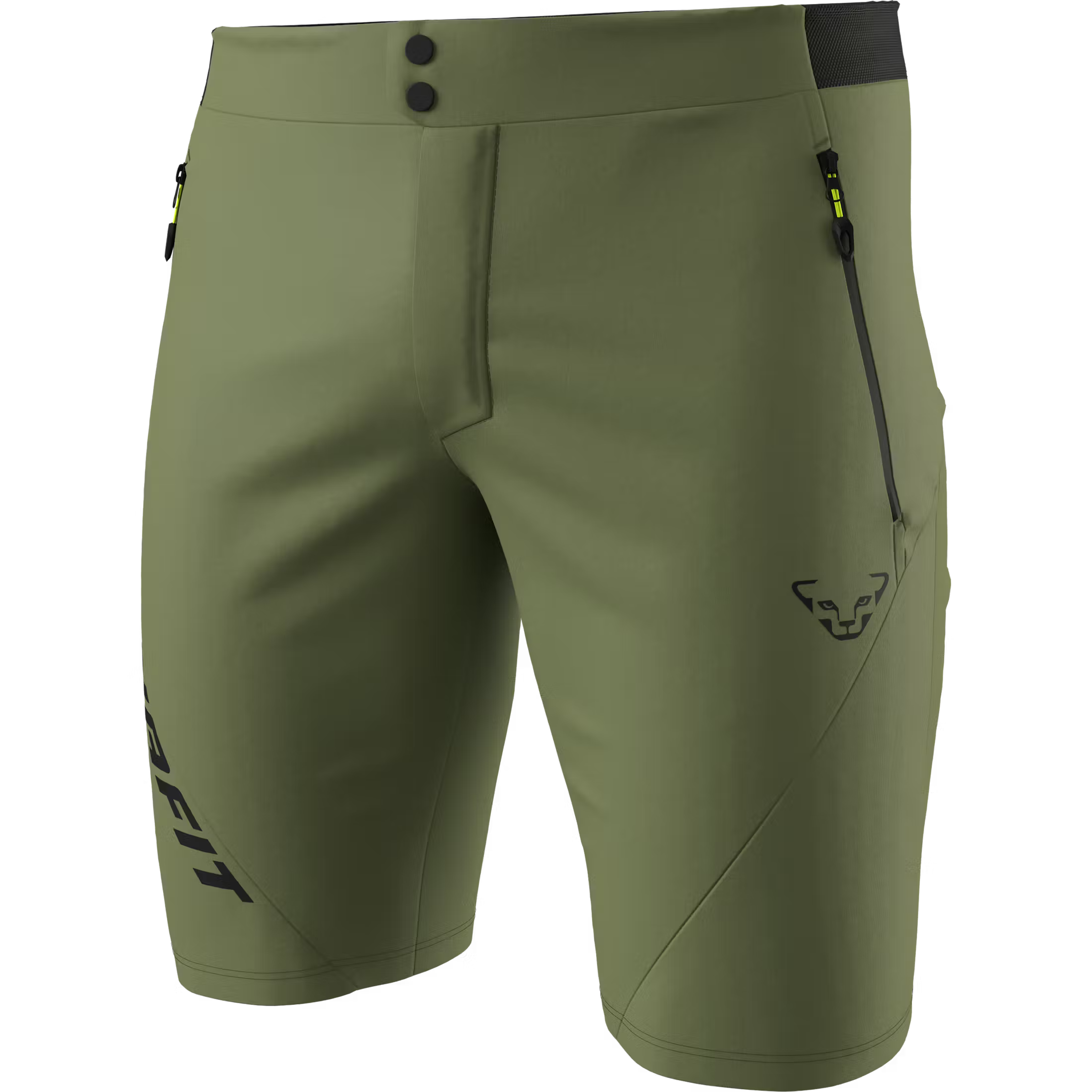 military green Transalper Light Dynastretch Shorts Man