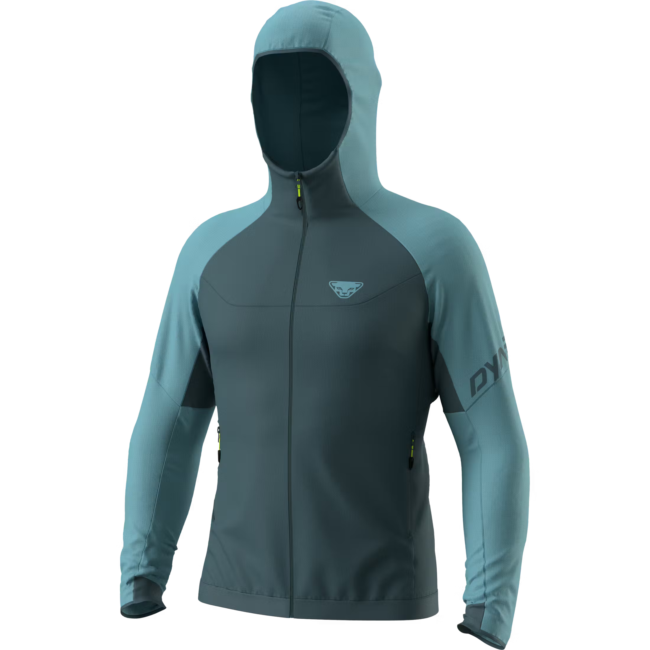 smoke blue Transalper Thermal Hooded Jacket Man