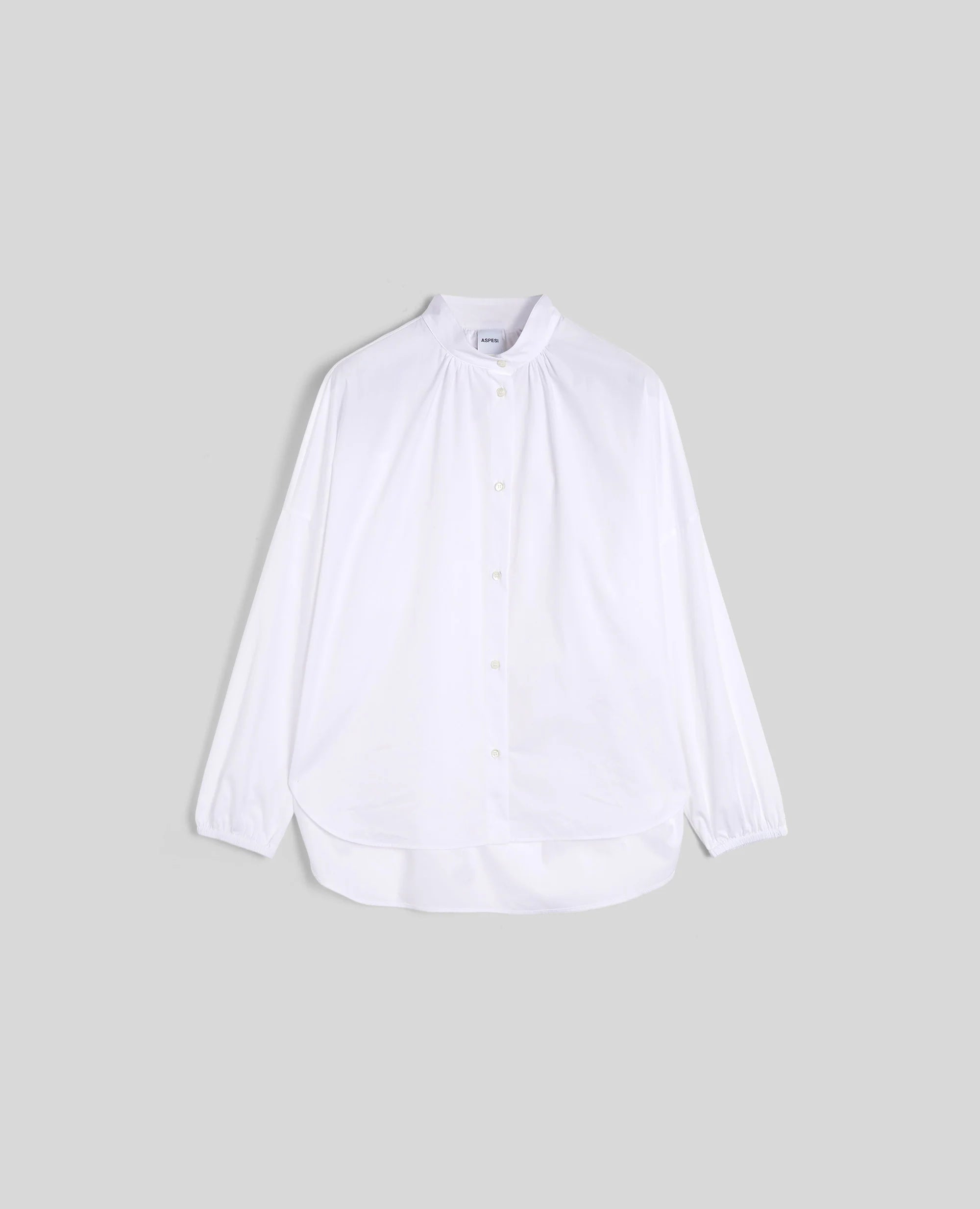 Poplin Shirt With Gathering W