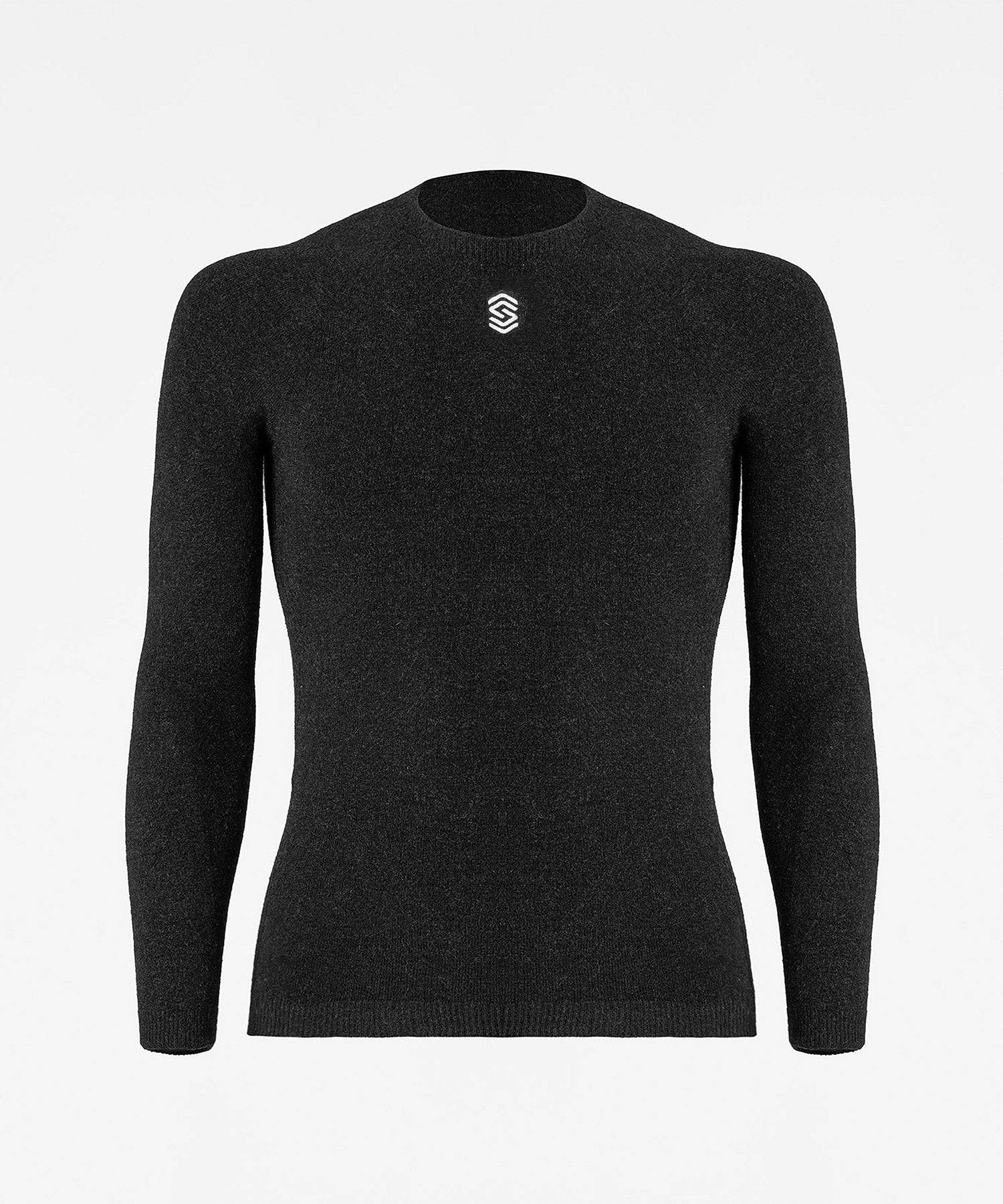 anthracite Stay Warm Long Sleeve Round Neck