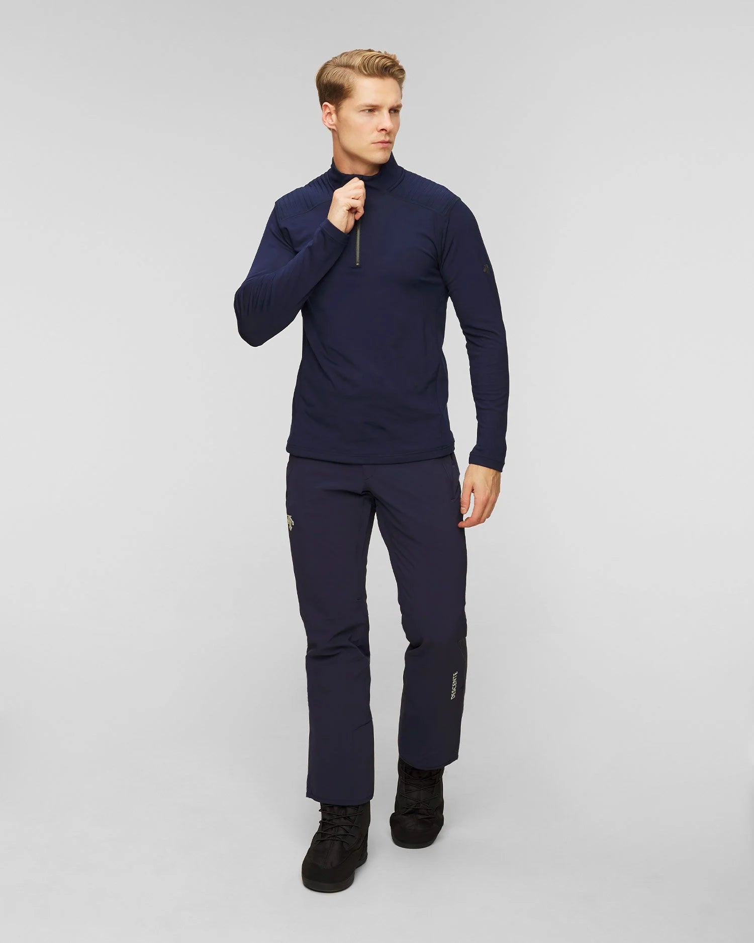 Descente Piccard T-Neck Shirt Men dnt.