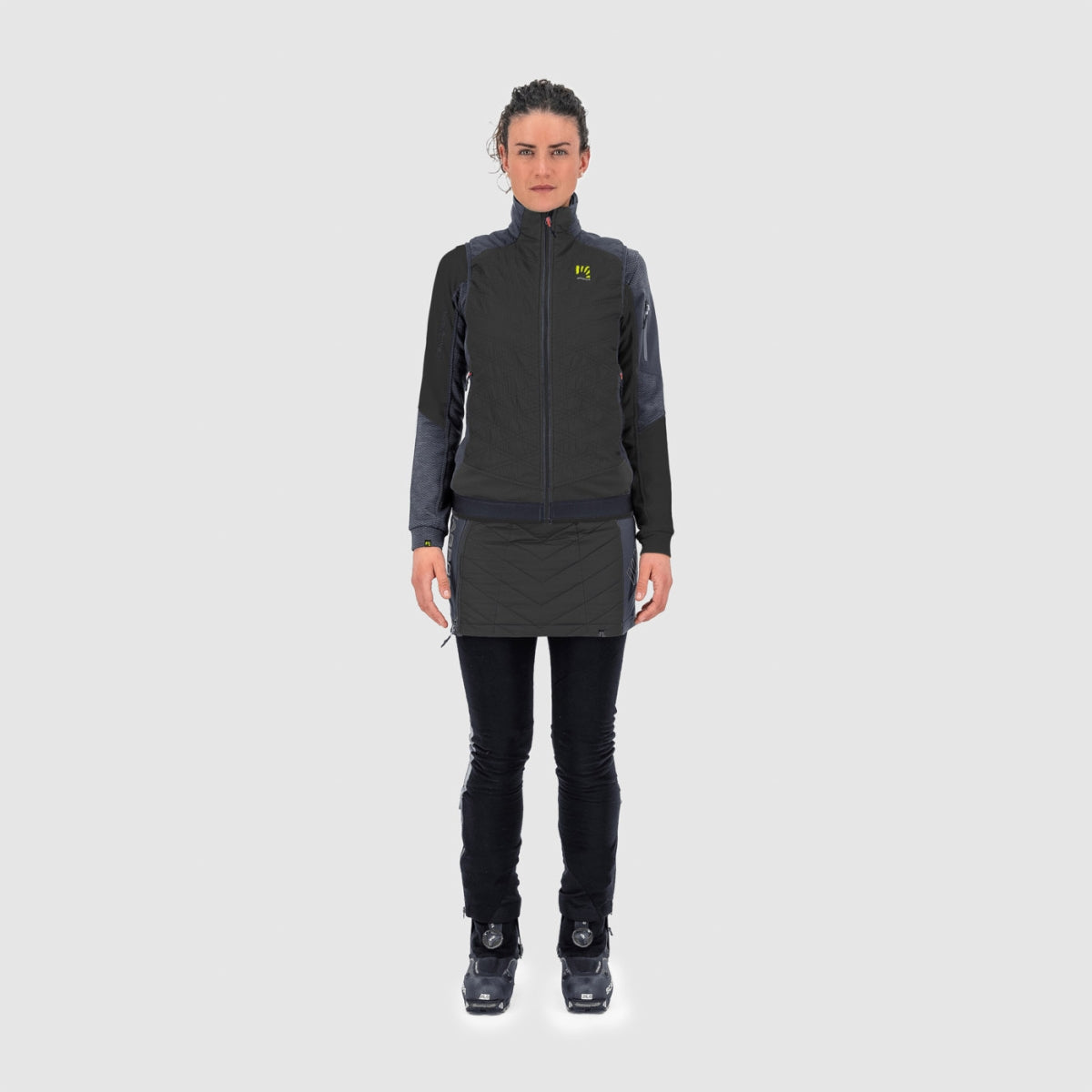 Alagna Plus Evo Vest Black Woman | BOTËGHES LAGAZOI