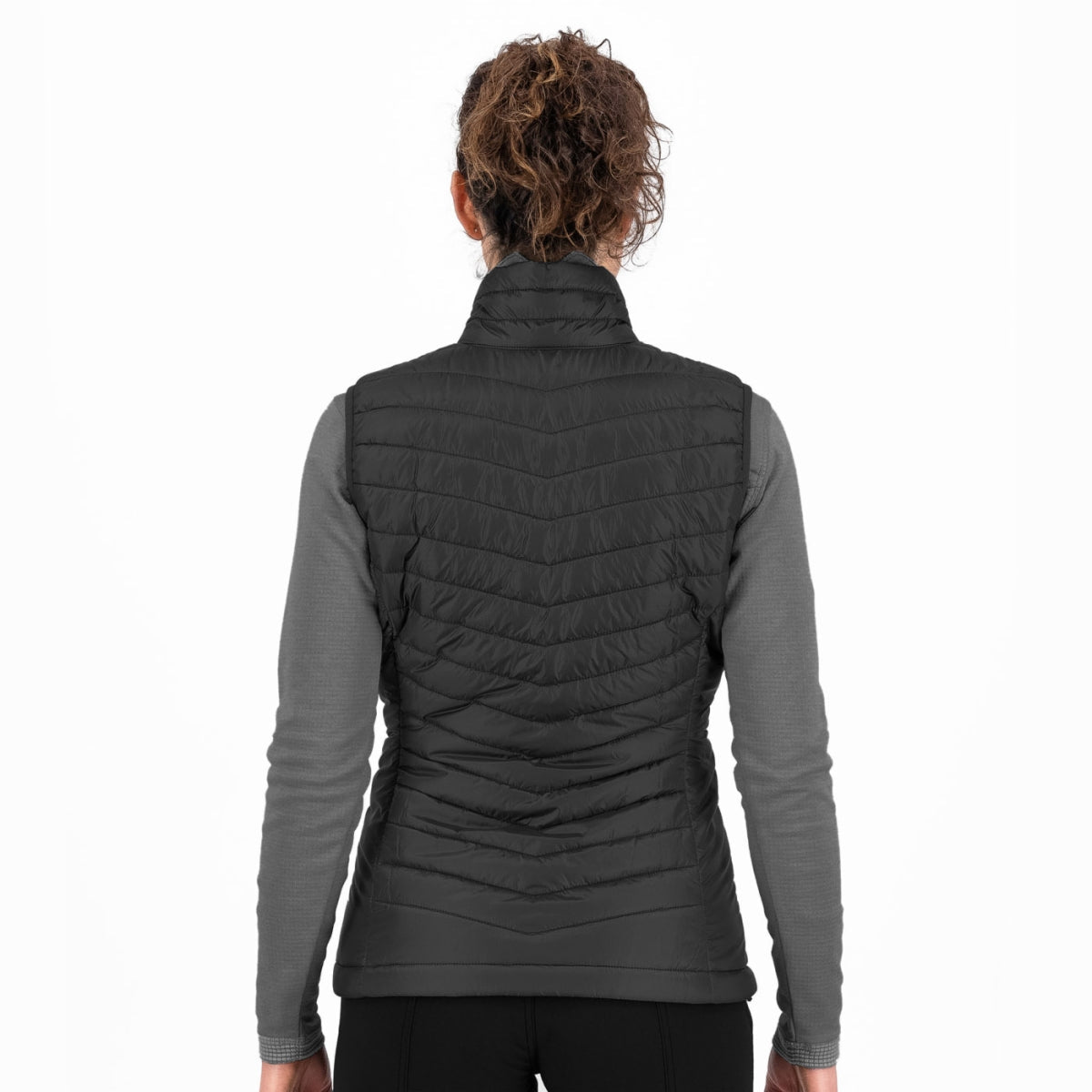 Sas Plat Vest Black Woman | BOTËGHES LAGAZOI