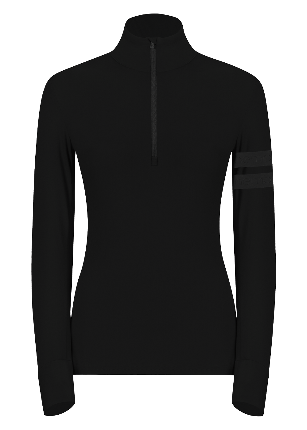 Turtleneck With Half Zip W