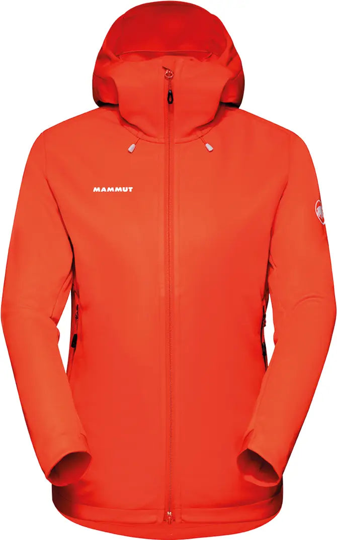 hot red Ultimate VII SO Hooded Jkt W