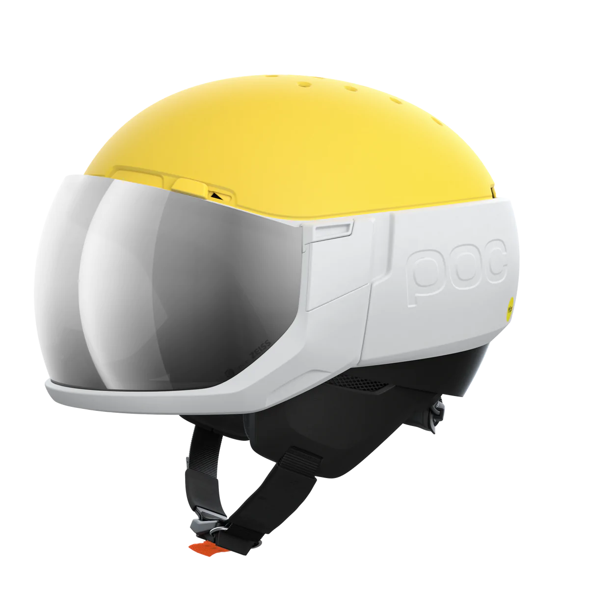 hydrogen white venturine yellow matt Levator MIPS Ski Helmet | BOTËGHES LAGAZOI
